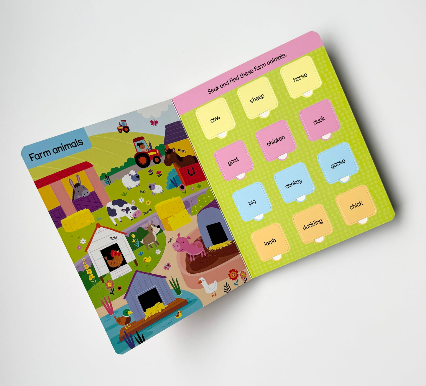 First 100 Animals Lift-The-Flap Board Book