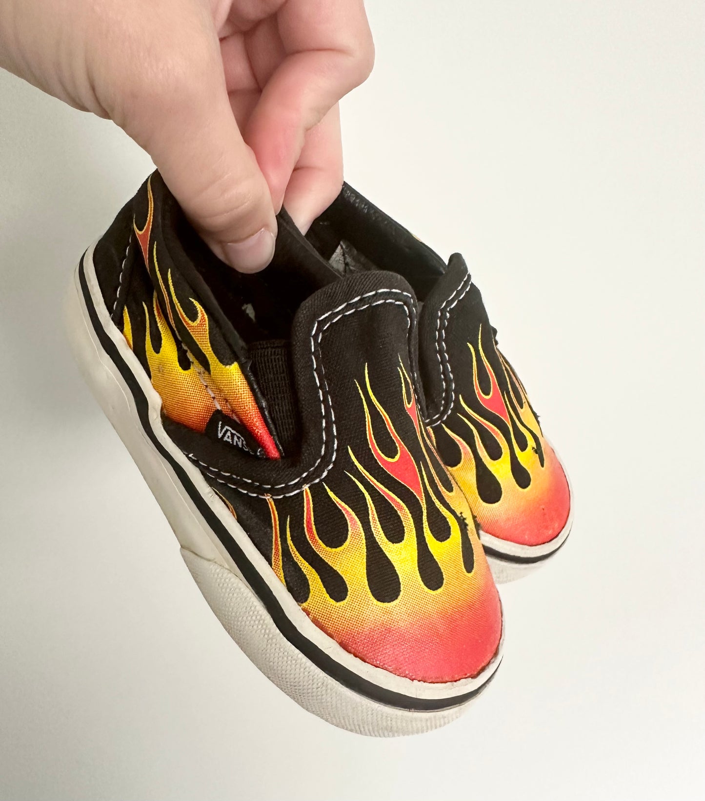 Vans Flames Slip Ons (5)