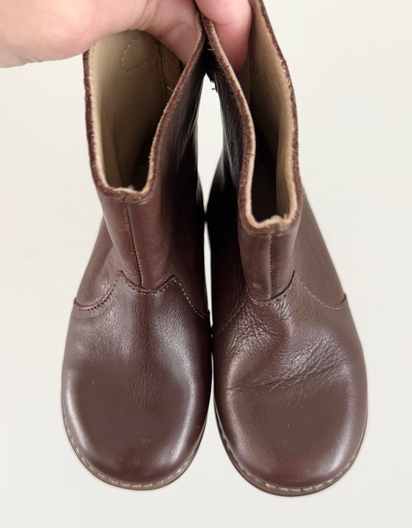 Zara Baby Brown Fall Booties (6/7)