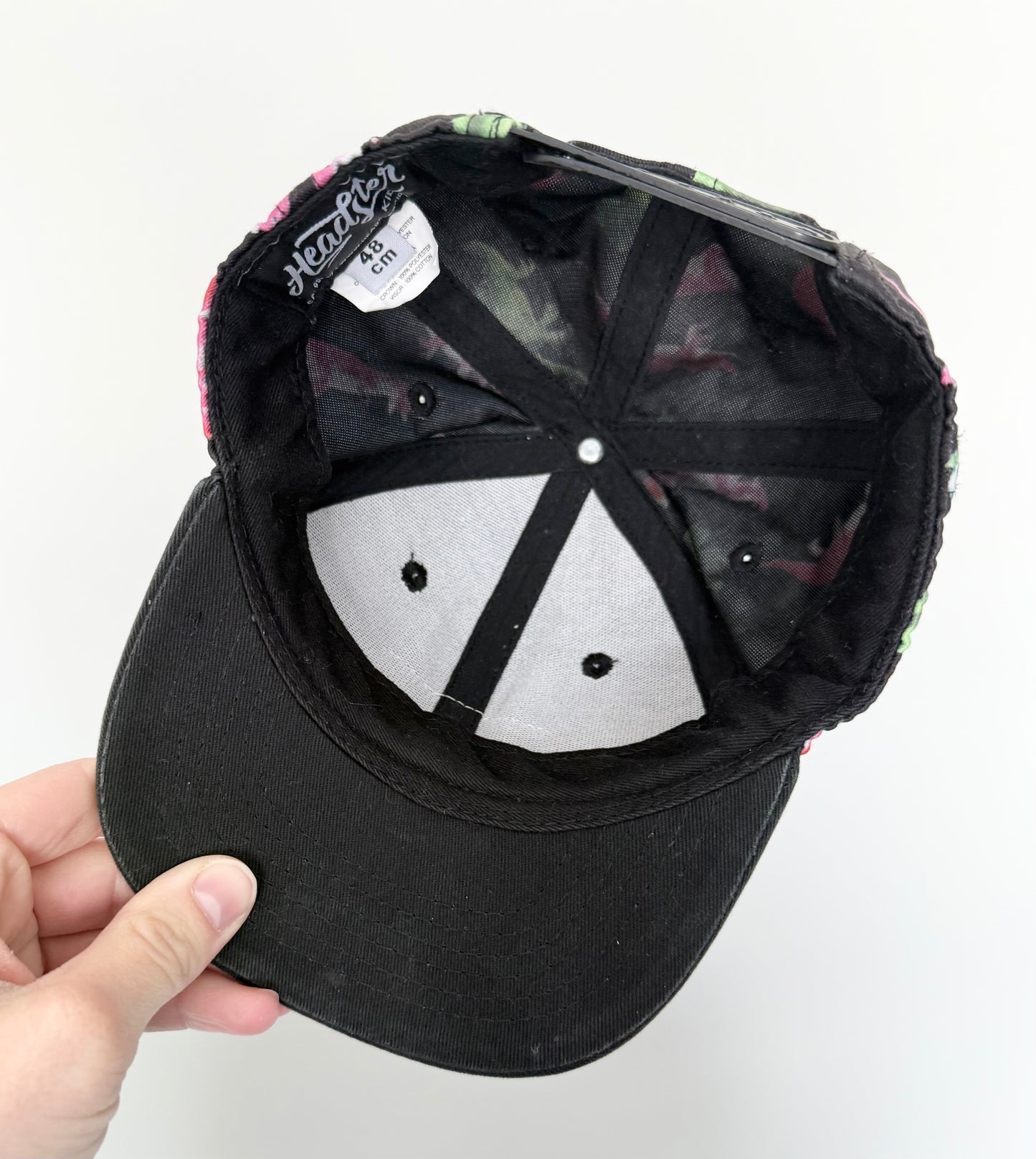 Headster Black Dinosaur SnapBack Hat (48CM)