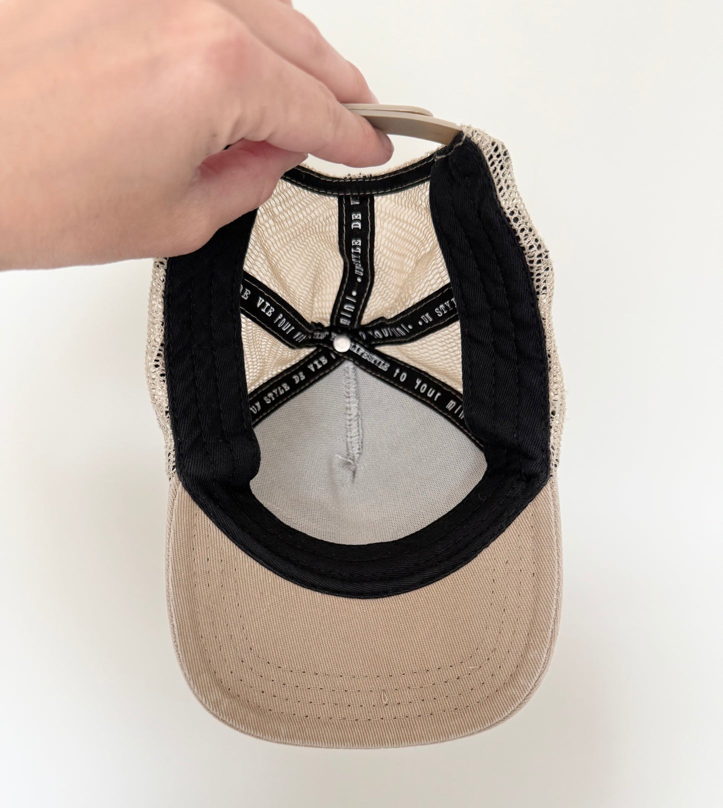 LP Apparel Tan Sea Turtle Snap Back Hat (6-24 Months)