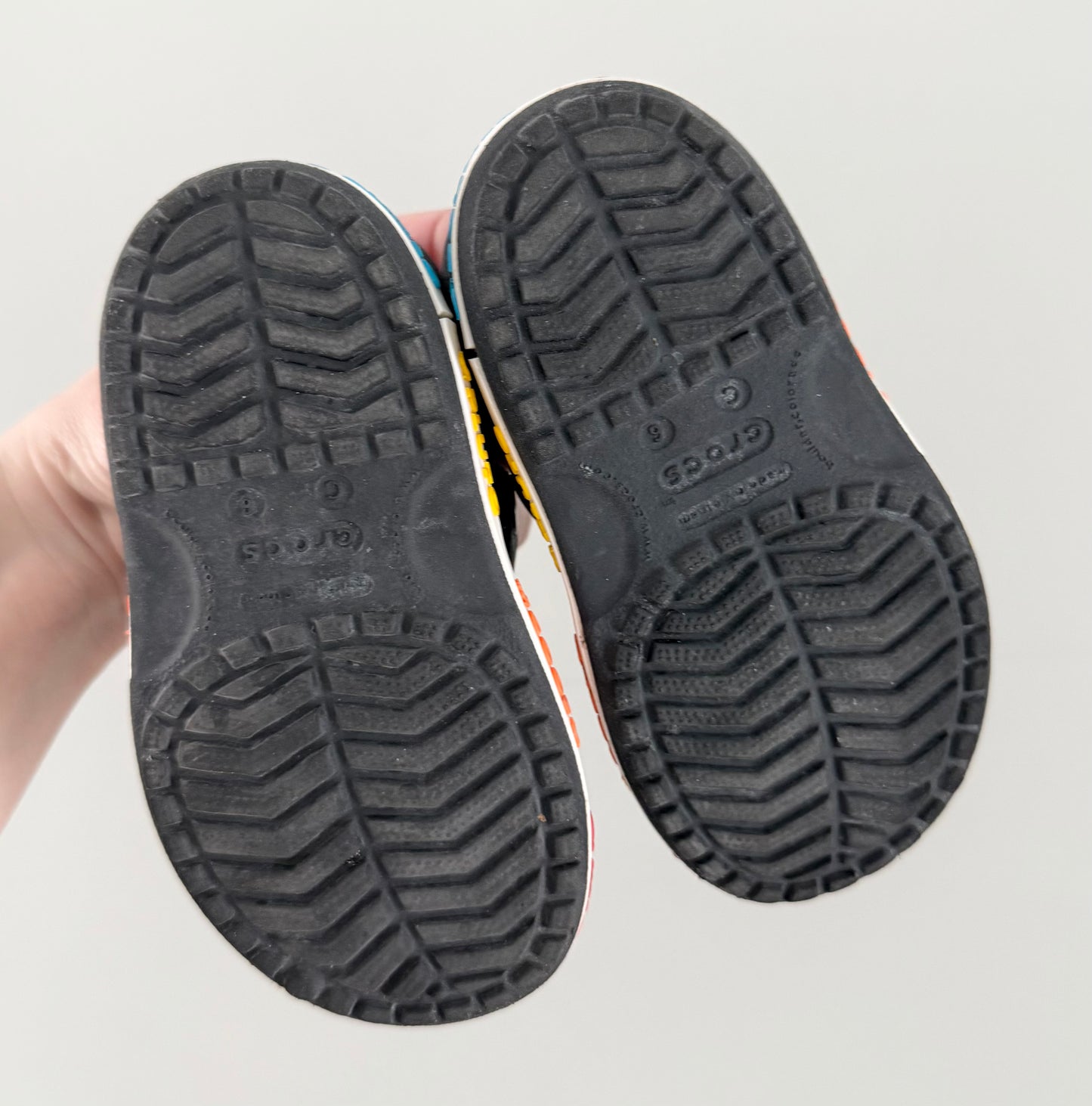 Crocs x Disney Friends Black Crocband ll Sandals (6)