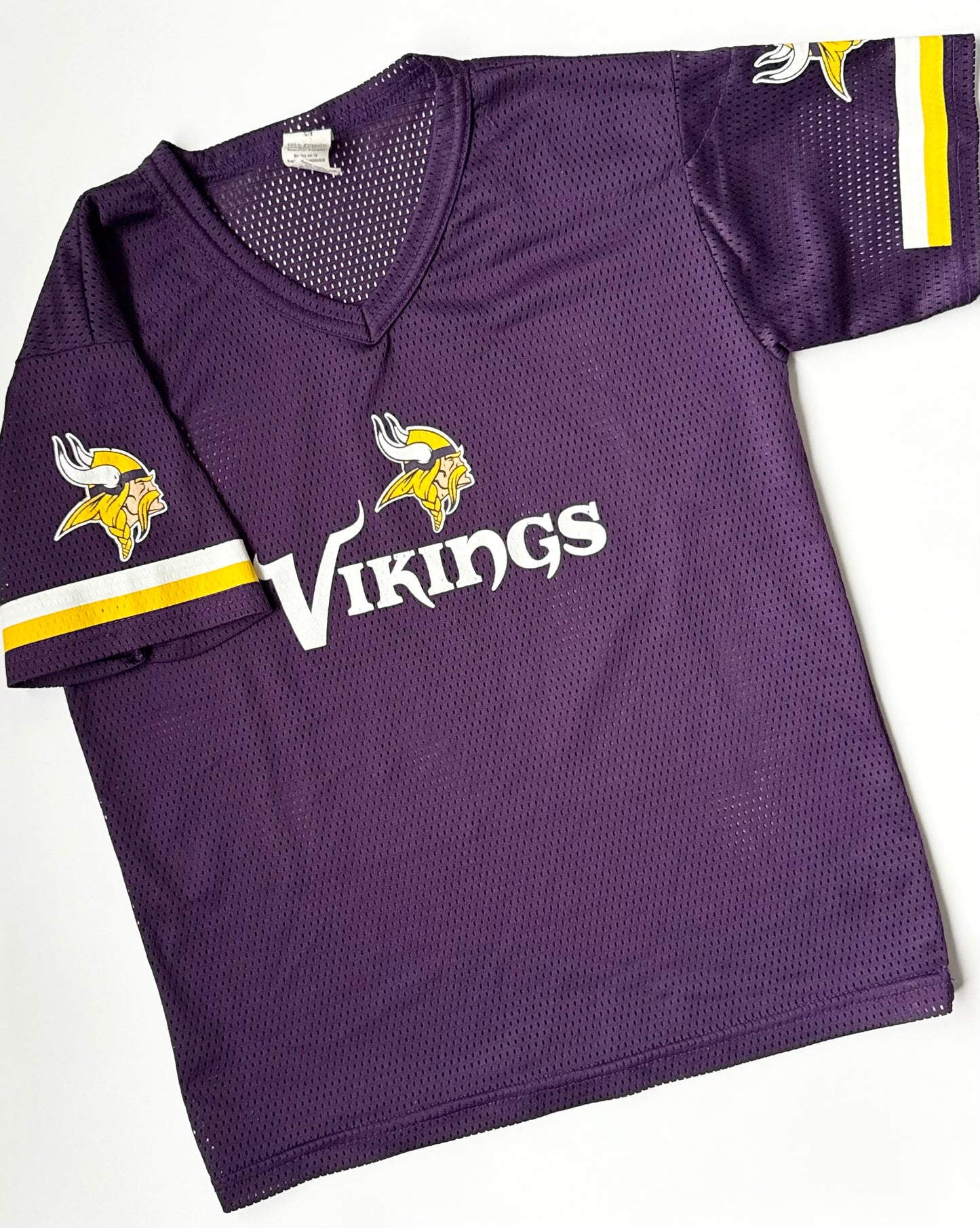 Minnesota Vikings Purple Mesh Football Jersey (Youth Medium)