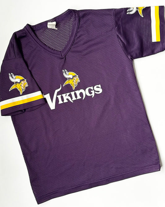 Minnesota Vikings Purple Mesh Football Jersey (Youth Medium)