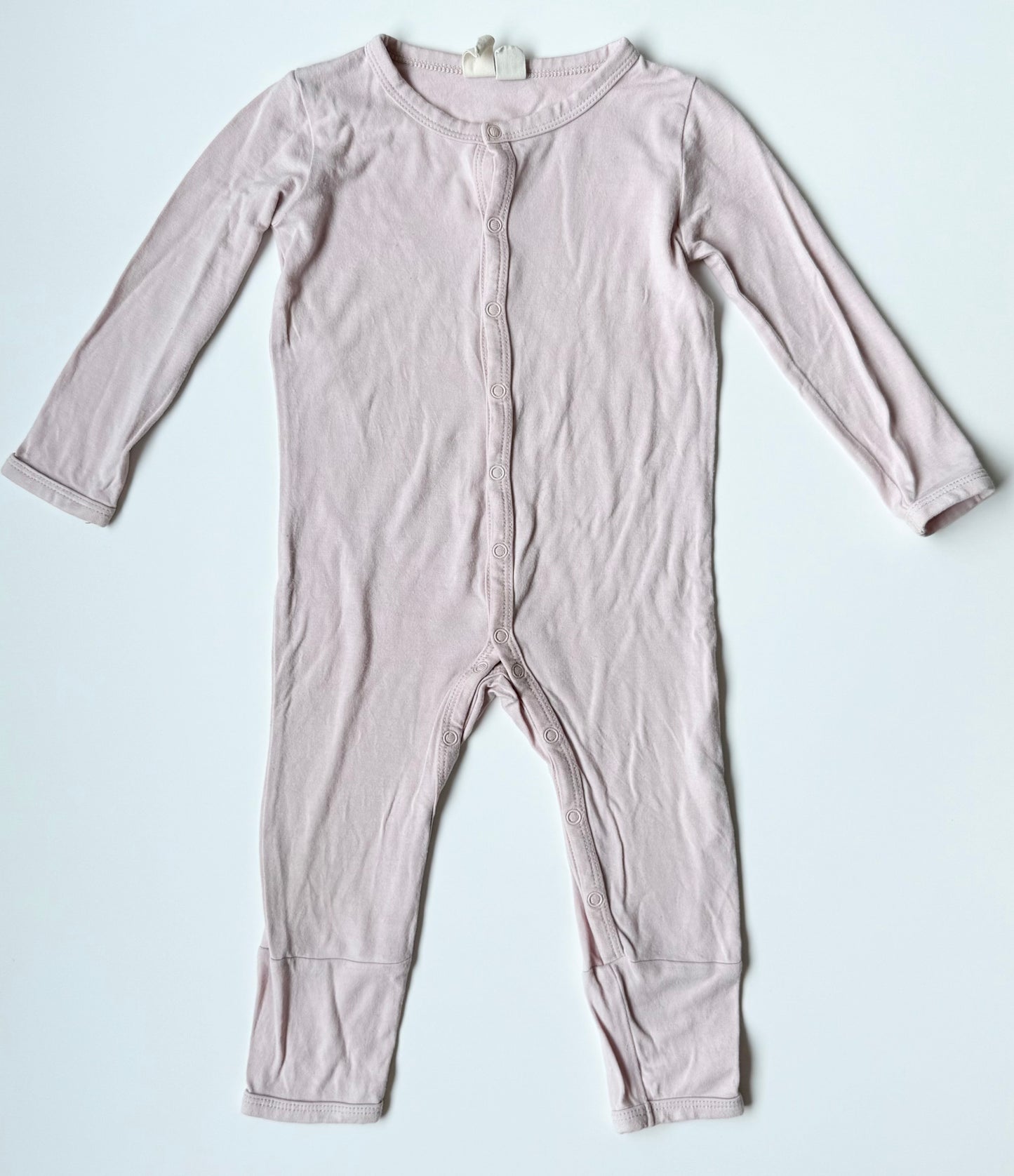 Kyte Blush Snap Romper (12-18 Months)