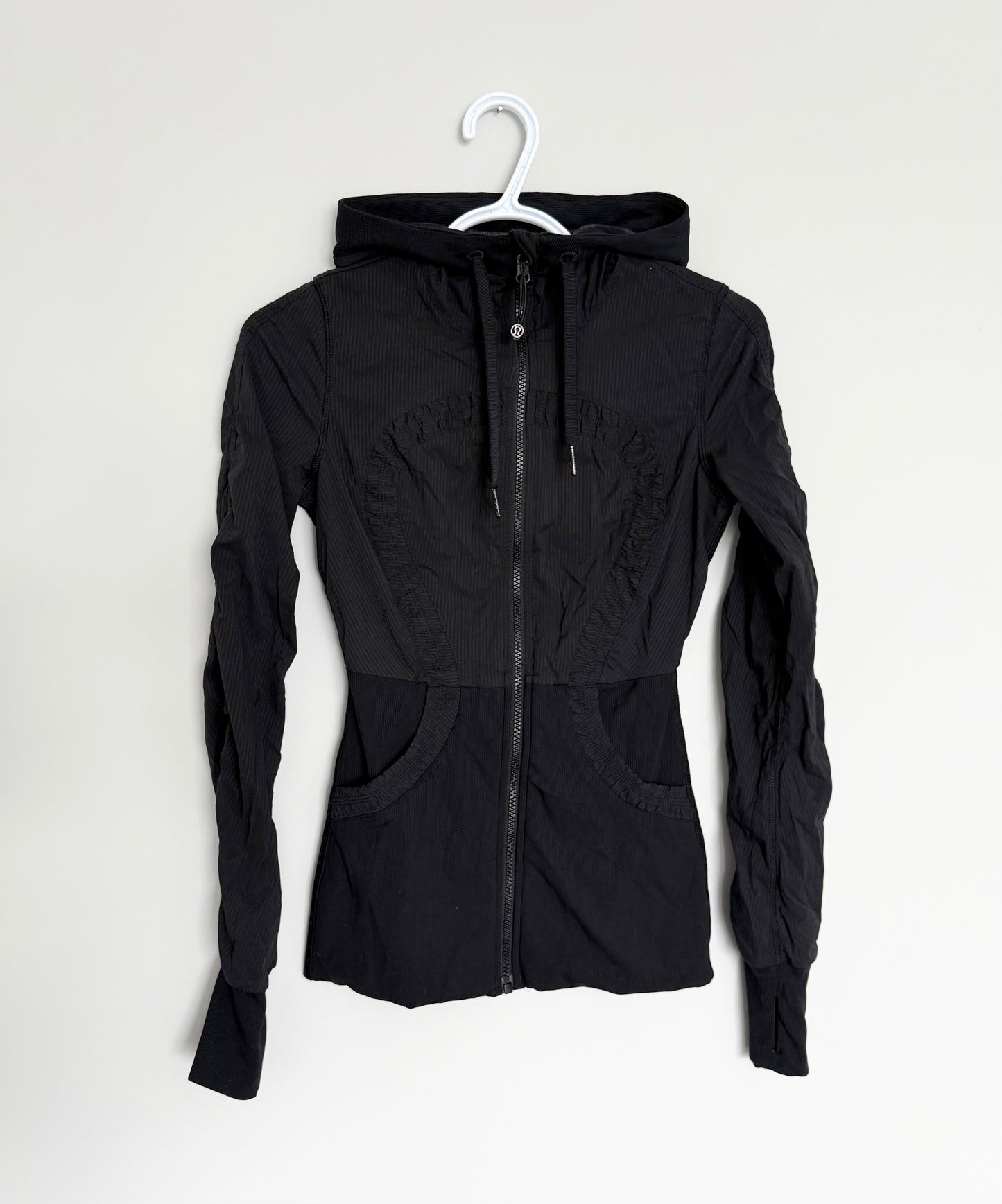 Women’s Lululemon Dance Studio Reversible Jacket - Black & Grey (4)