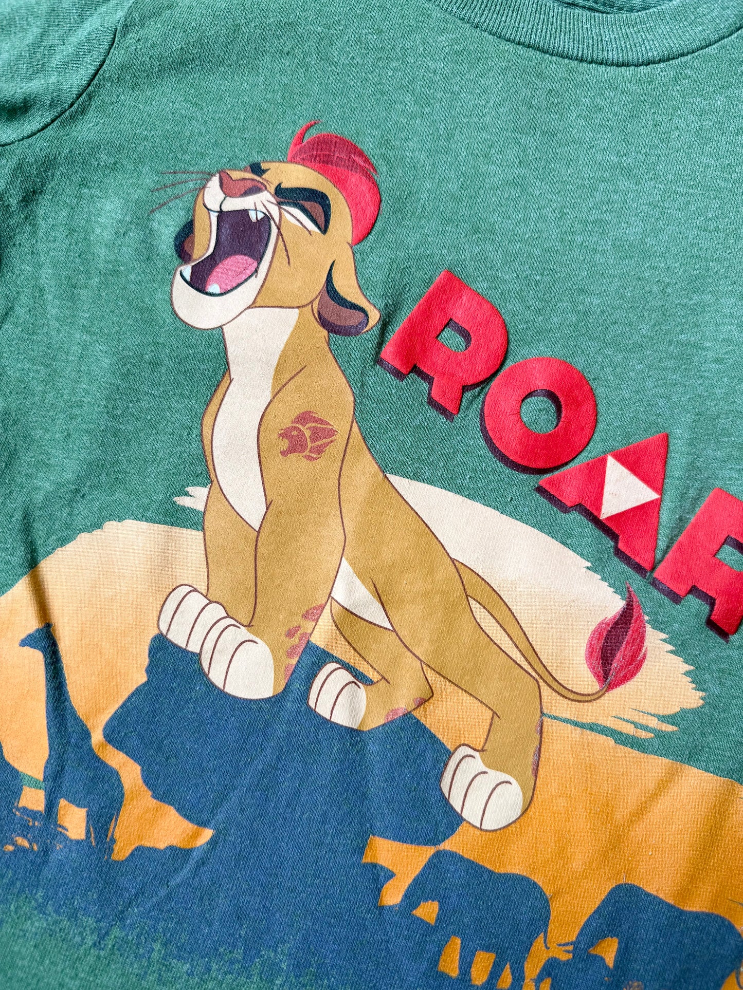 Disney The Lion Guard Green “Roar” T-Shirt (2/3 Years)
