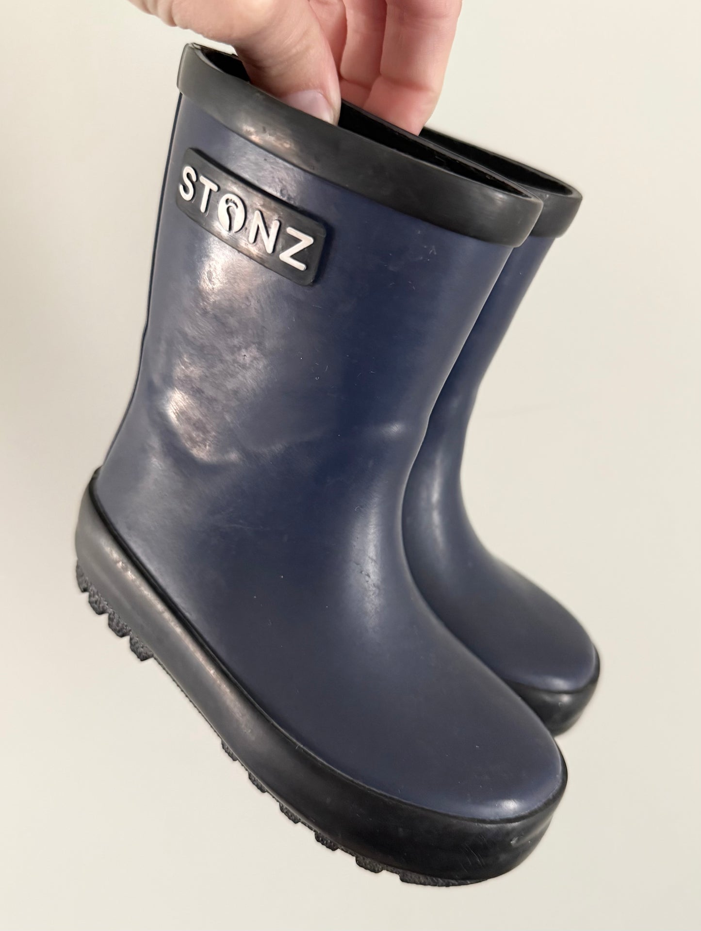 Stonz Dark Blue Rubber Boots (5)