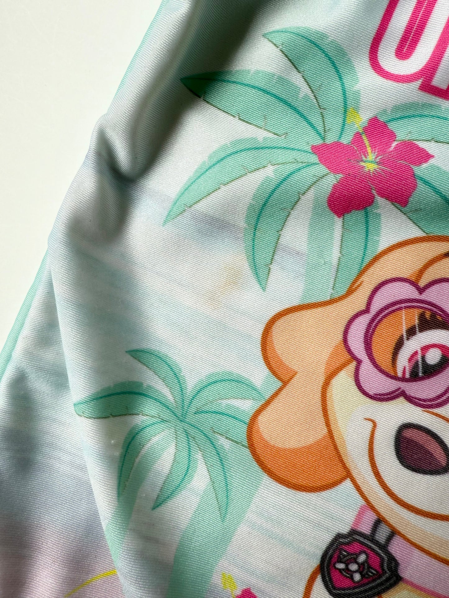 Nickelodeon Paw Patrol Light Blue Skye “Off Duty” One Piece Swimsuit (5T)