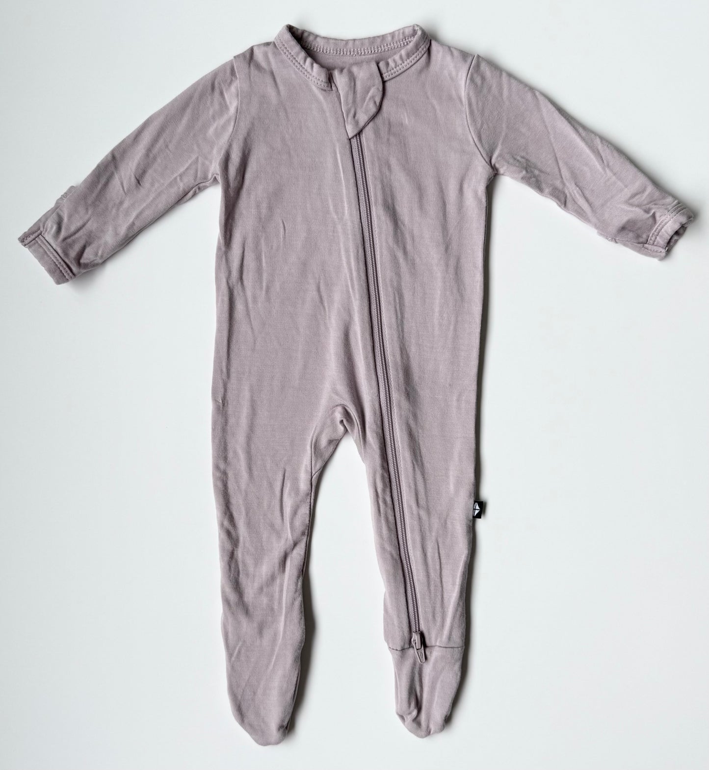 Kyte Blush Zipper Footie Sleeper (Newborn)