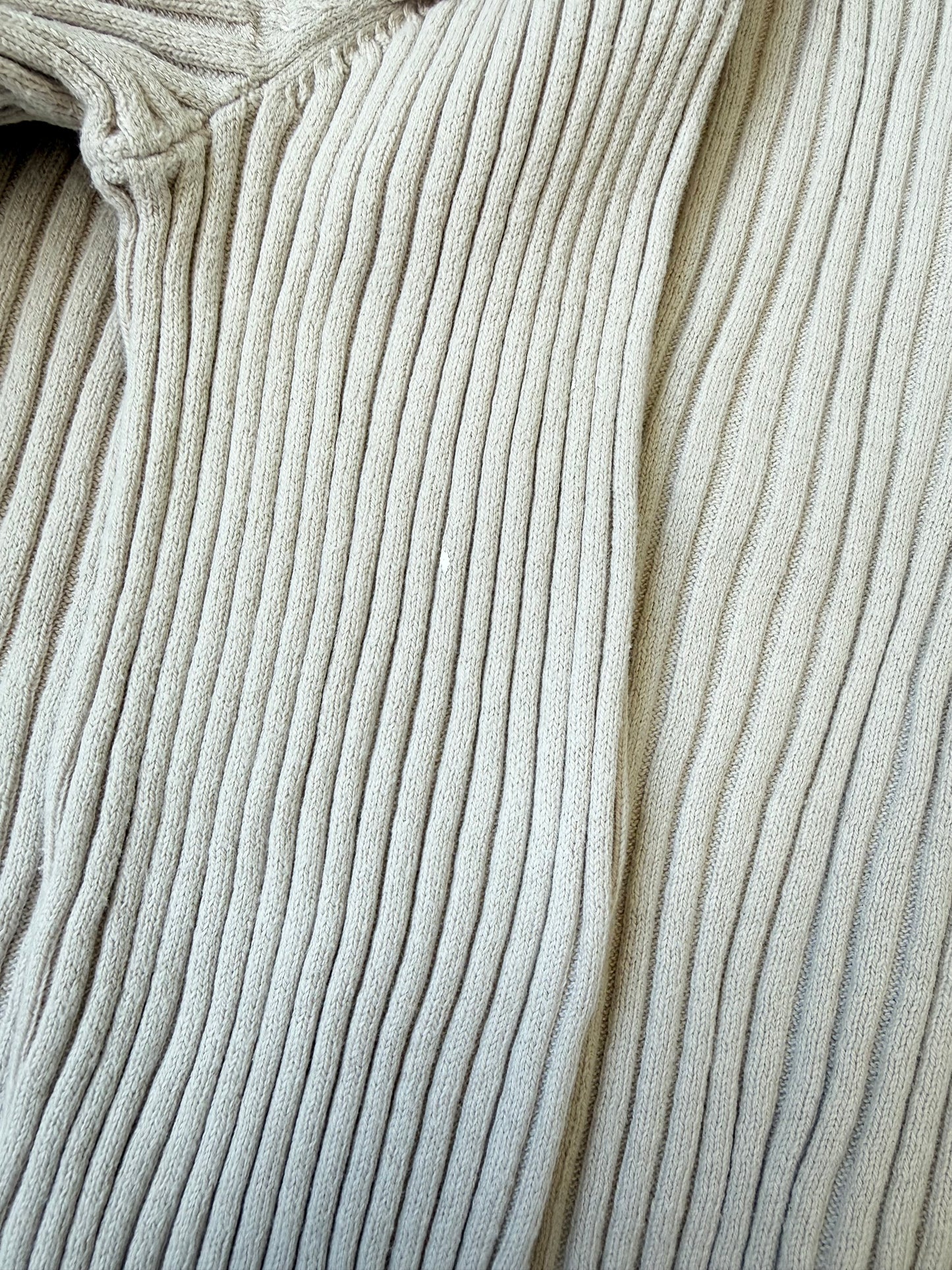 H&M Light Grey Ribbed Long Sleeve & Leggings Set (18-24 Months)