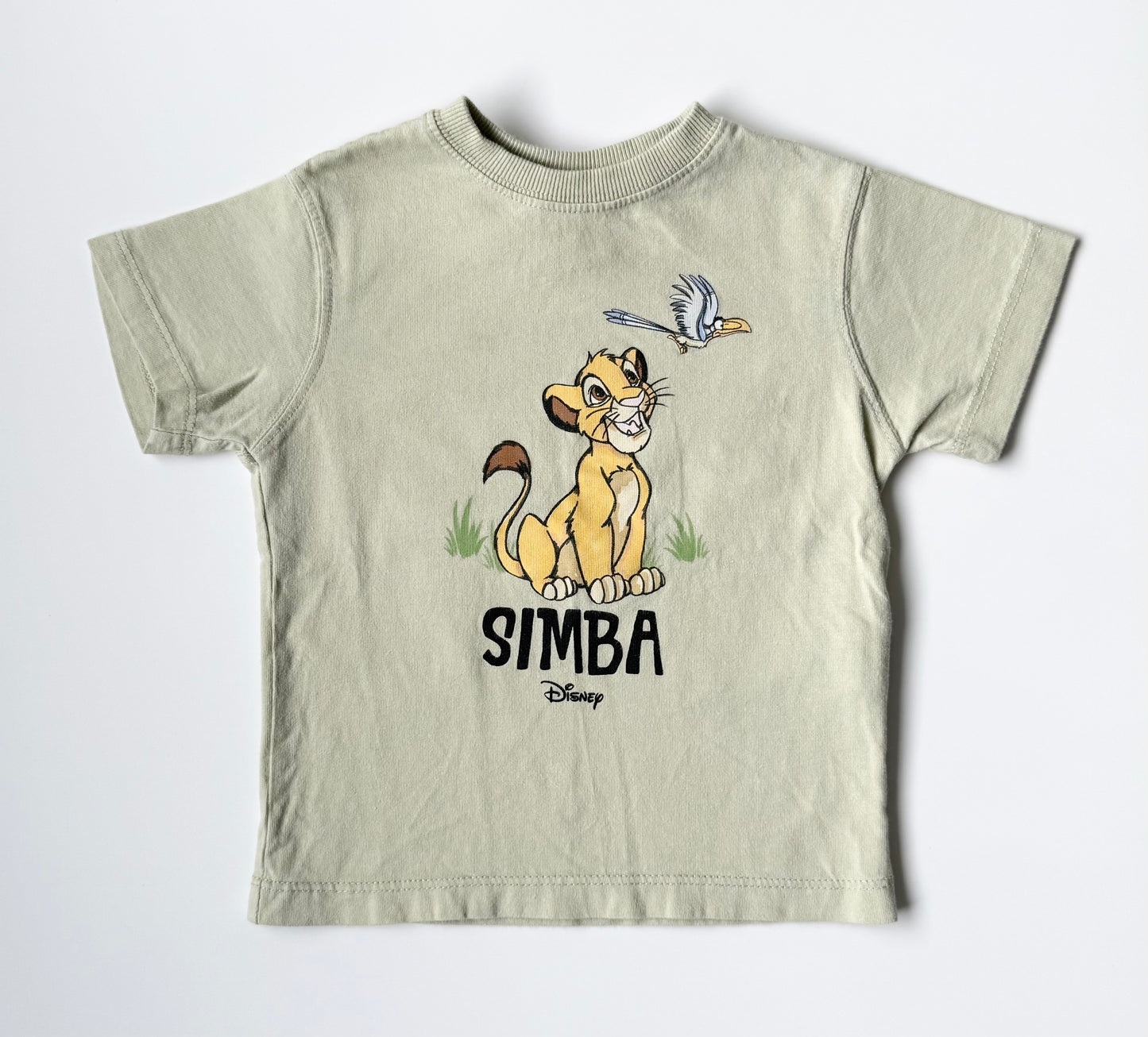 Zara x Disney The Lion King Light Green Simba T-Shirt (3 Years)