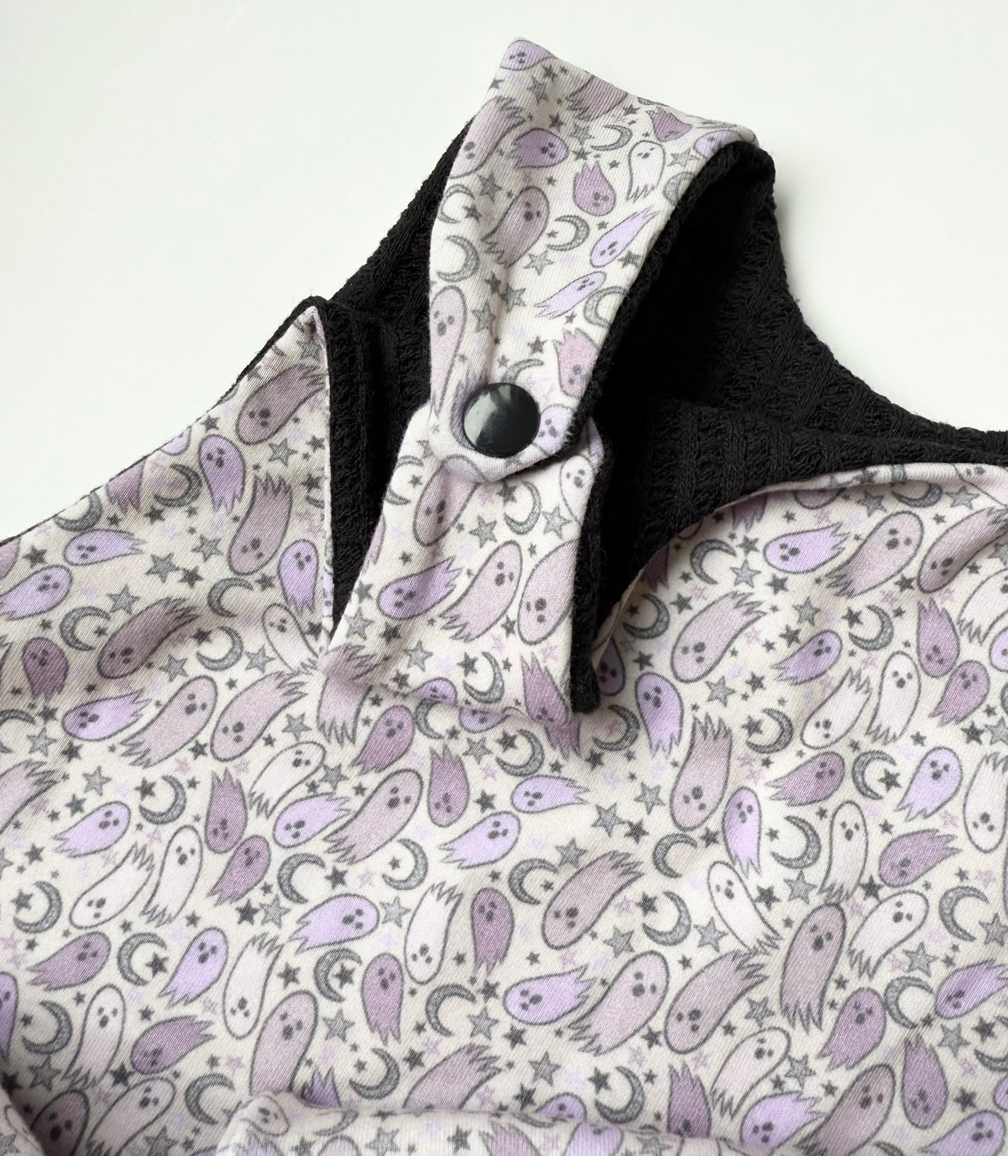 Hudson + Co Purple Ghosts Romper (18-24 Months)