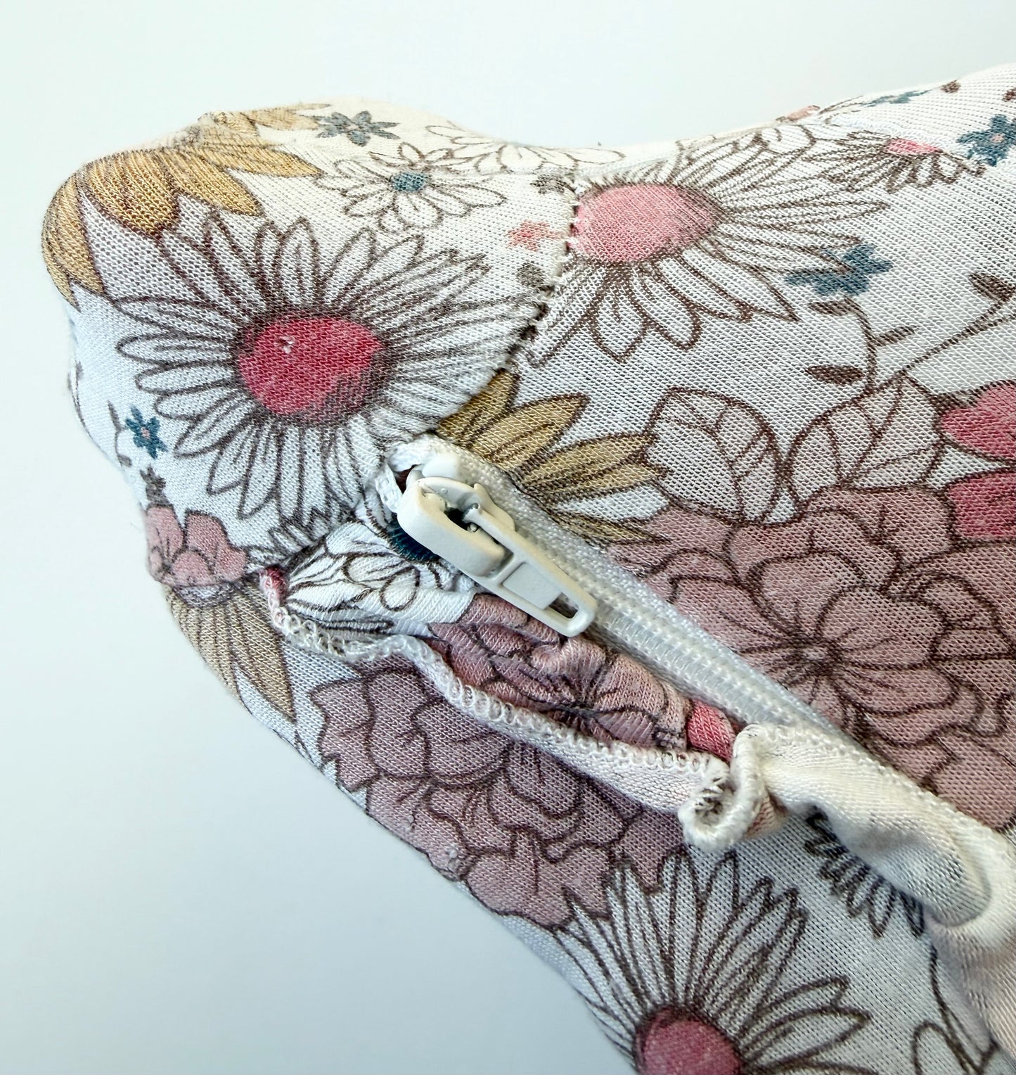 Milkberry Pink Antique Floral Sleeper (3-6 Months)