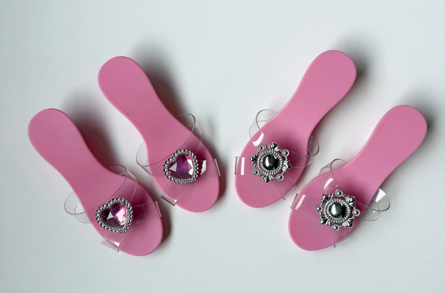 Pink Dress Up Shoes Bundle - Two Pairs (8/9T)