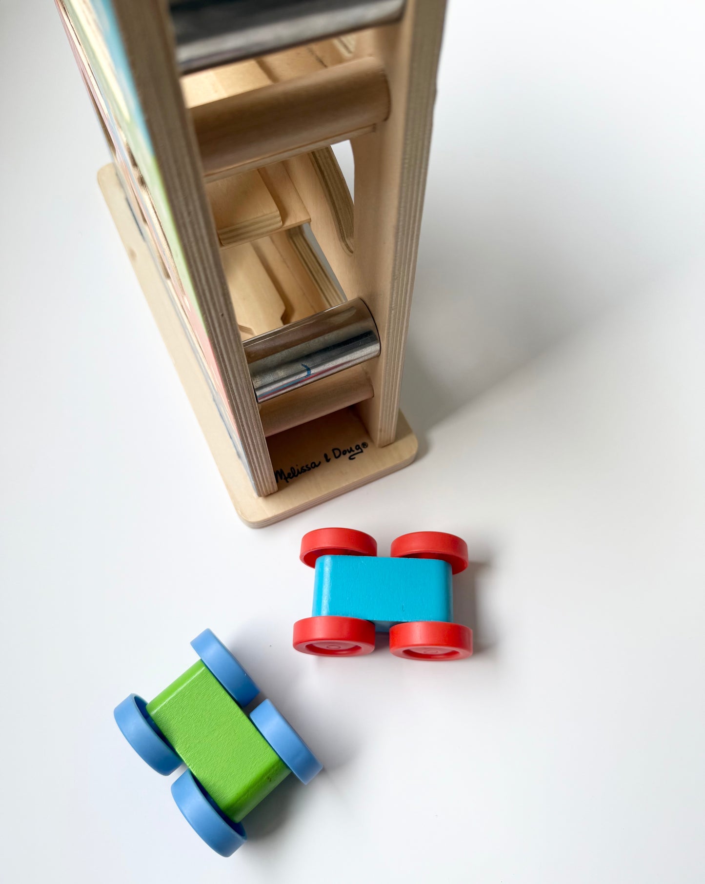 Melissa & Doug First Play Roll & Ring Ramp Tower