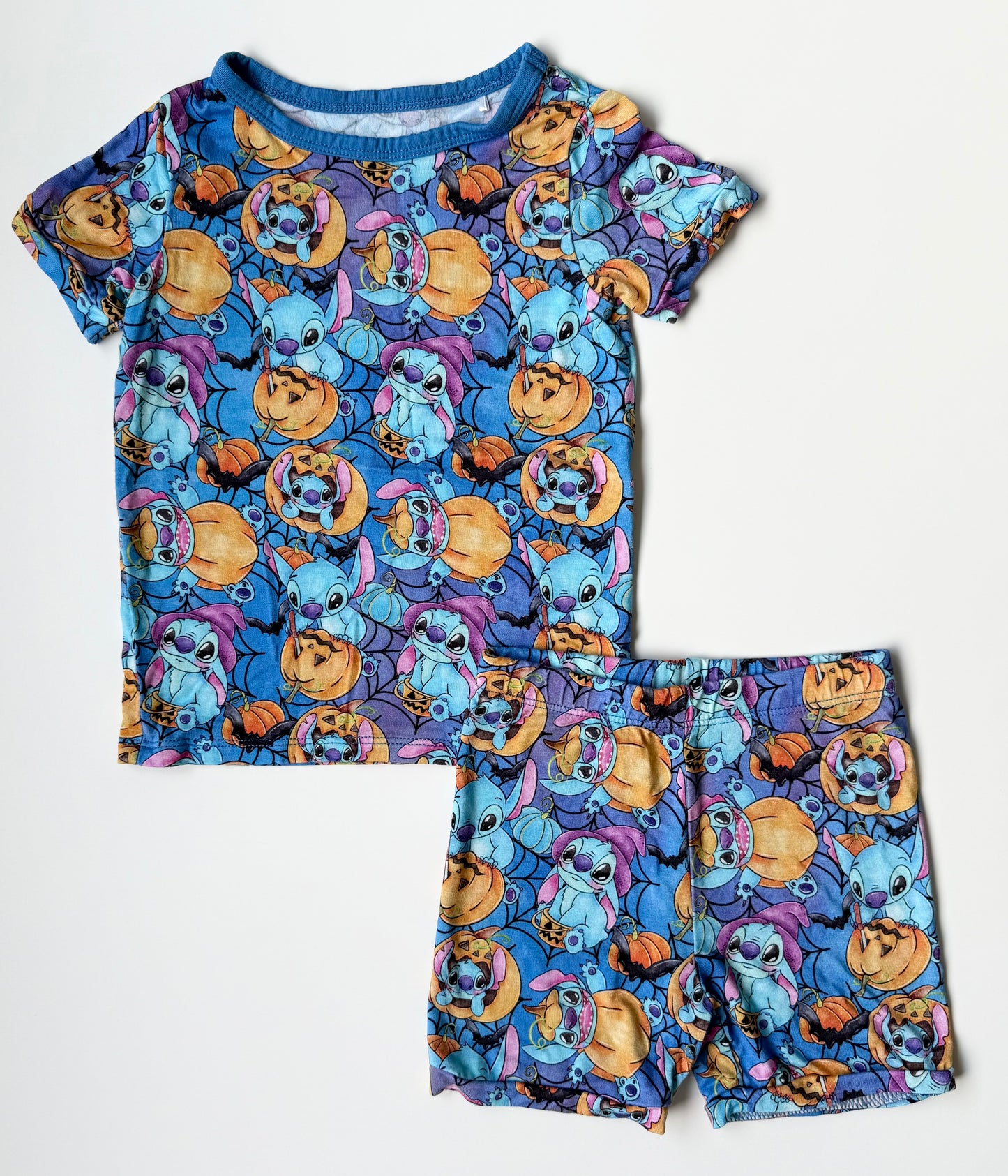 Little Snuggles Disney Stitch Halloween PJ Set (2T)