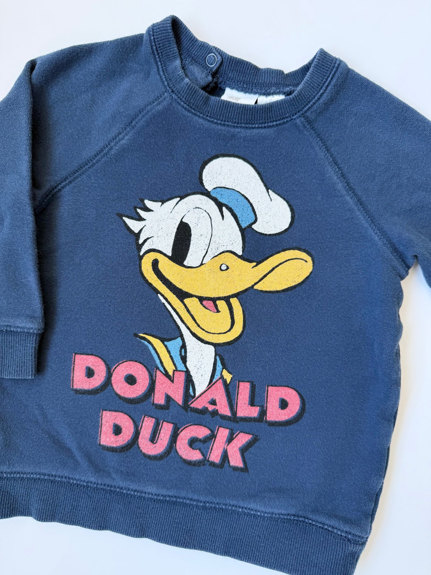 H&M x Disney Navy Donald Duck Sweater (18-24 Months)