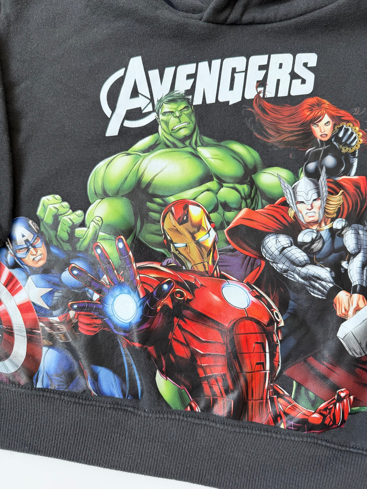 H&M x Marvel Black “Avengers” Hoodie (2-4 Years)