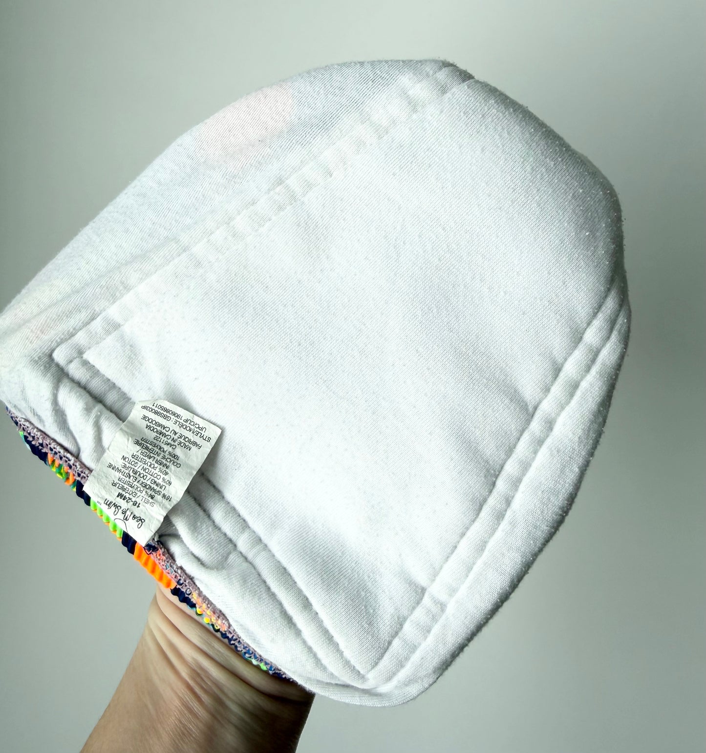 Sea Me Swim Navy & Neon Pineapples Reusable Swim Diaper (18-24 Months)