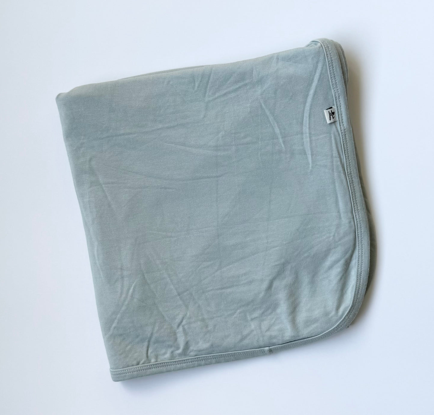 Jax & Lennon Light Green Swaddle Blanket