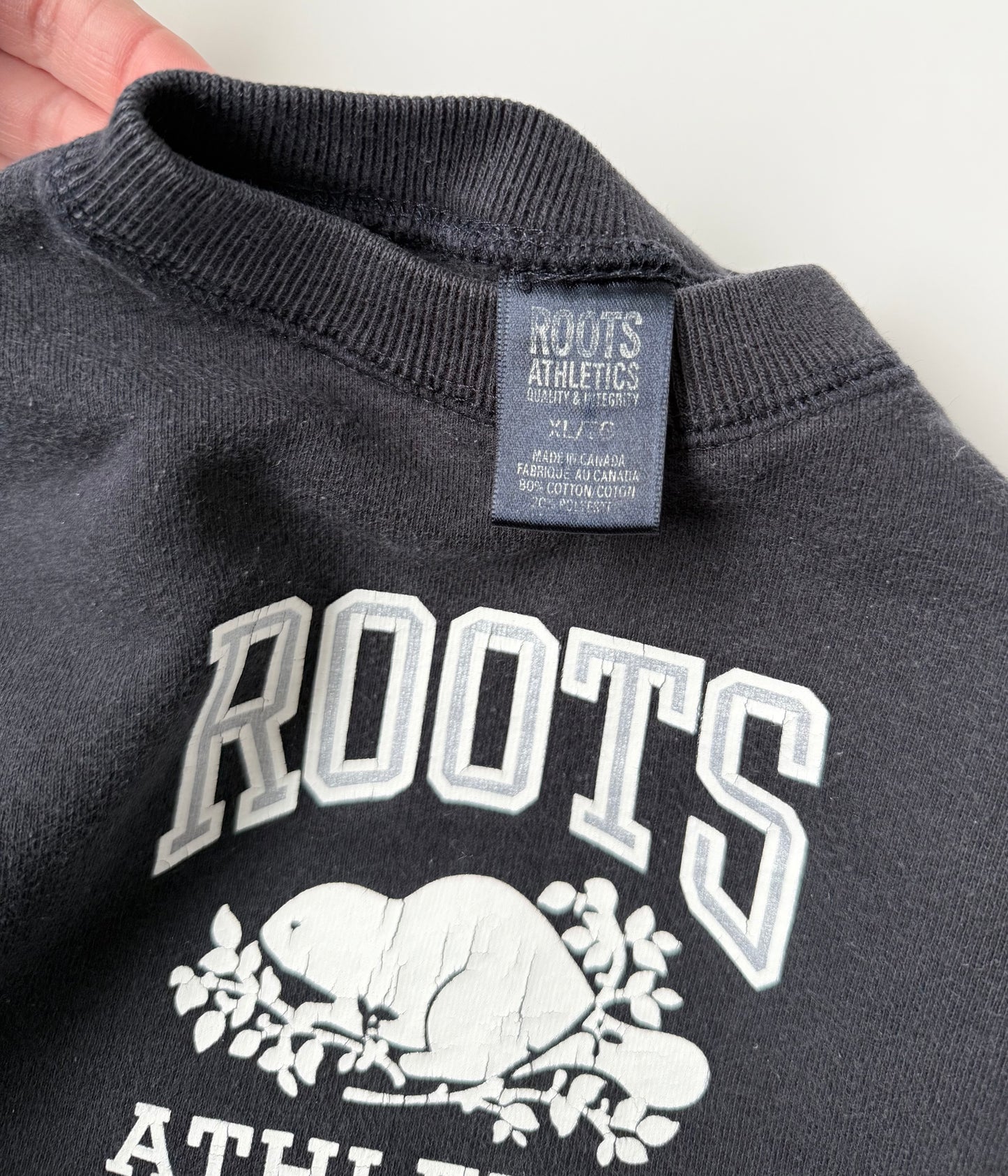 Vintage Roots Athletics Black Sweater (18-24 Months)