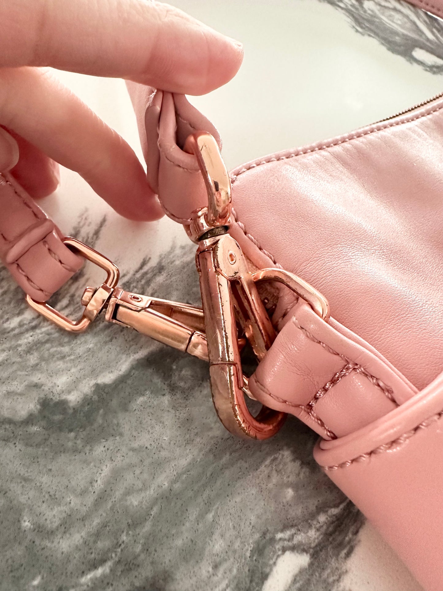 Matt & Nat Whilem Pink Vegan Hobo Bag - Loom Collection