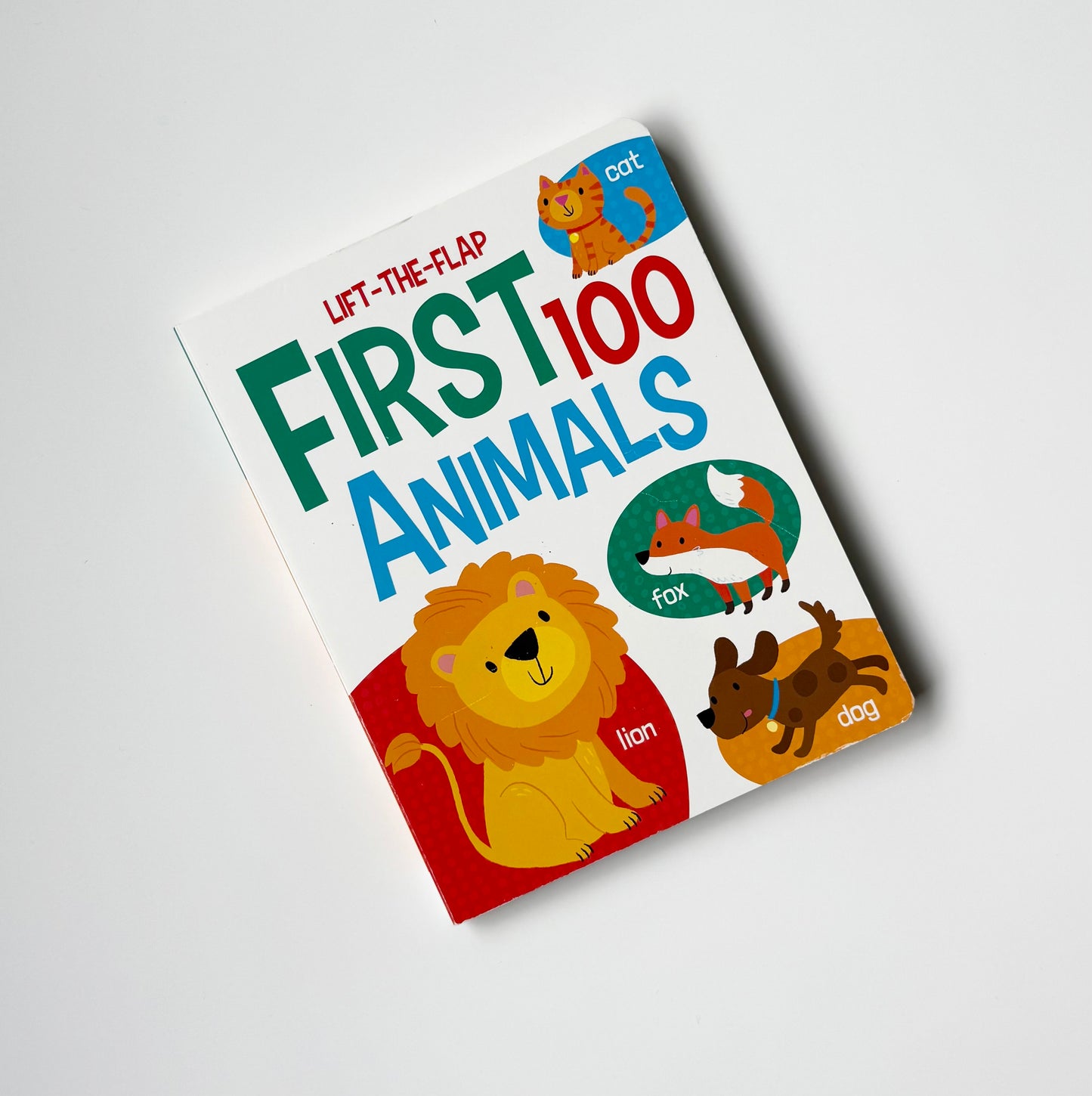 First 100 Animals Lift-The-Flap Board Book