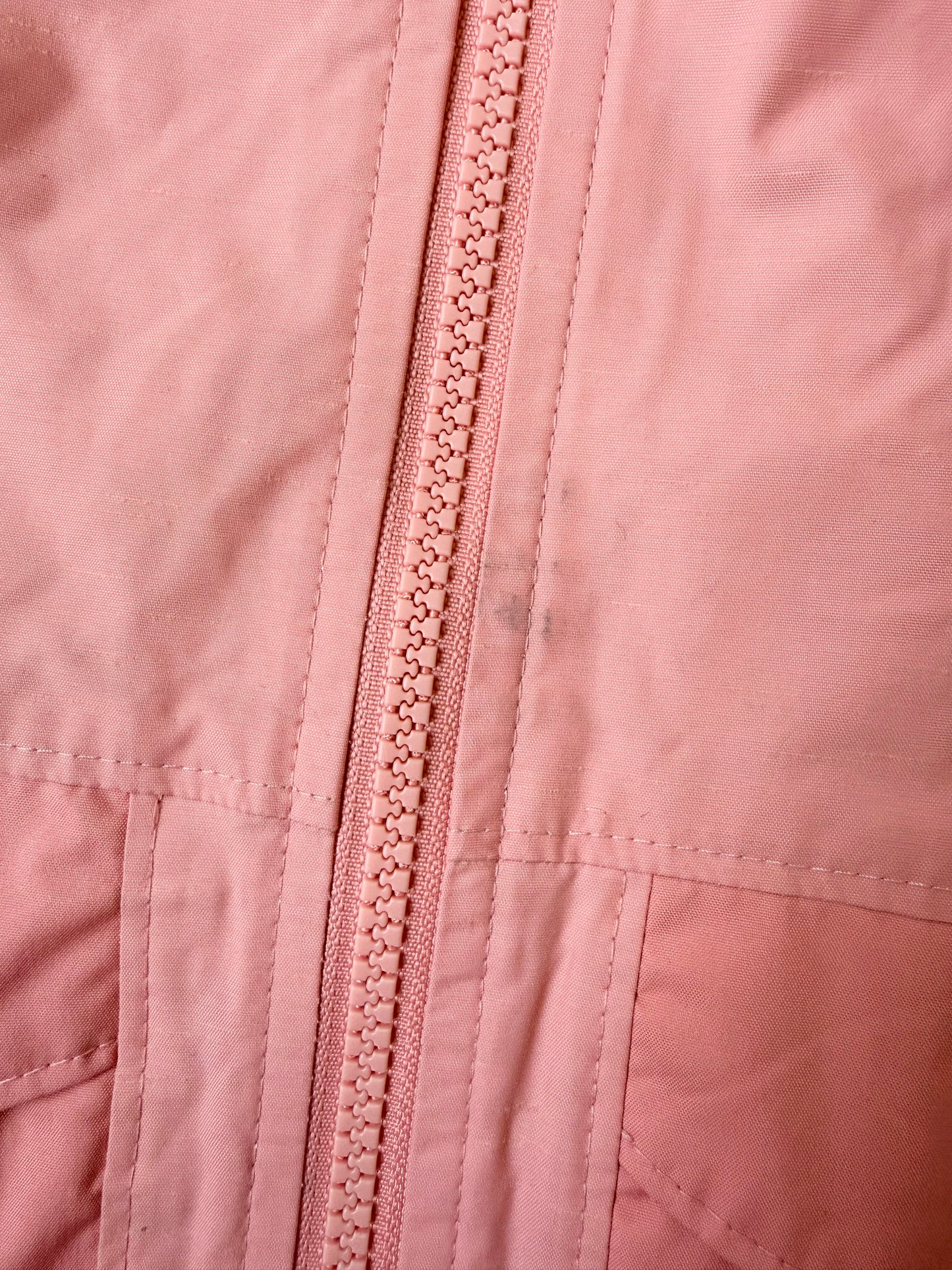 Columbia Rainy Trails Fleece Lined Wind Breaker Jacket in Coral Reef (3T)