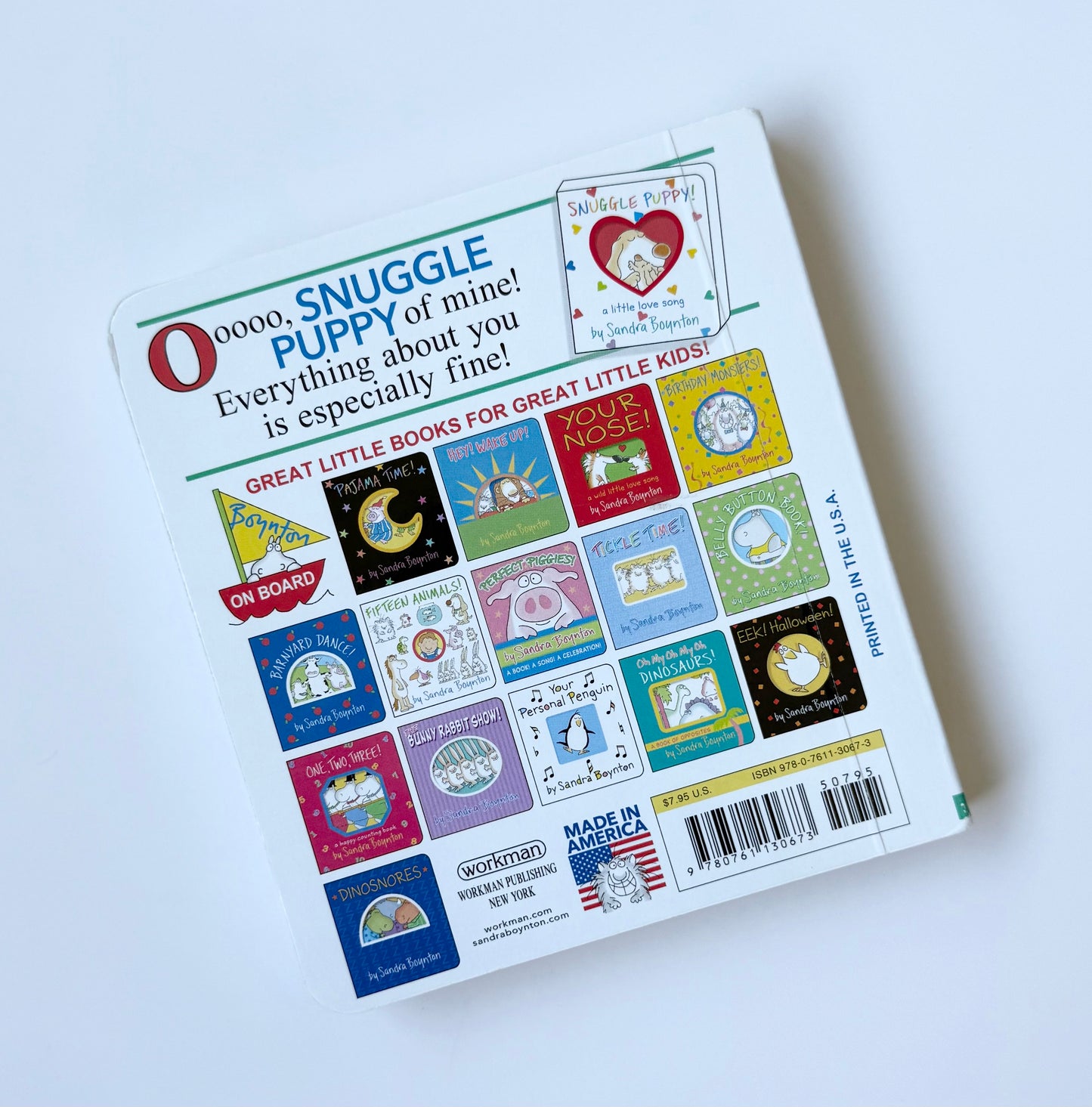 Snuggle Puppy! A Little Love Song Board Book