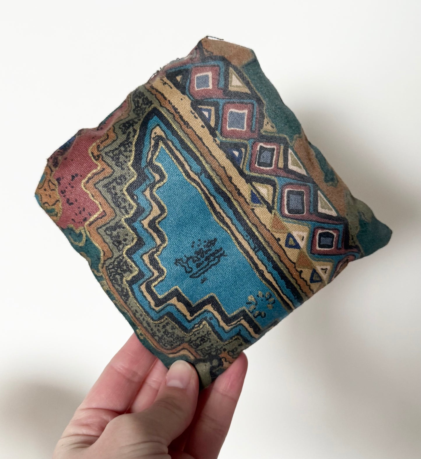 Vintage Doll Wicker Couch & Chairs With Cushions