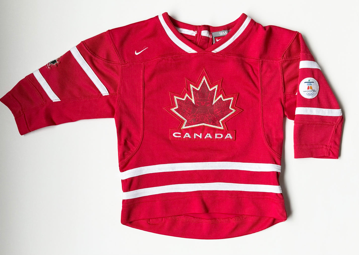 Team Canada Vancouver 2010 Nike Red Hockey Jersey (18 Months)