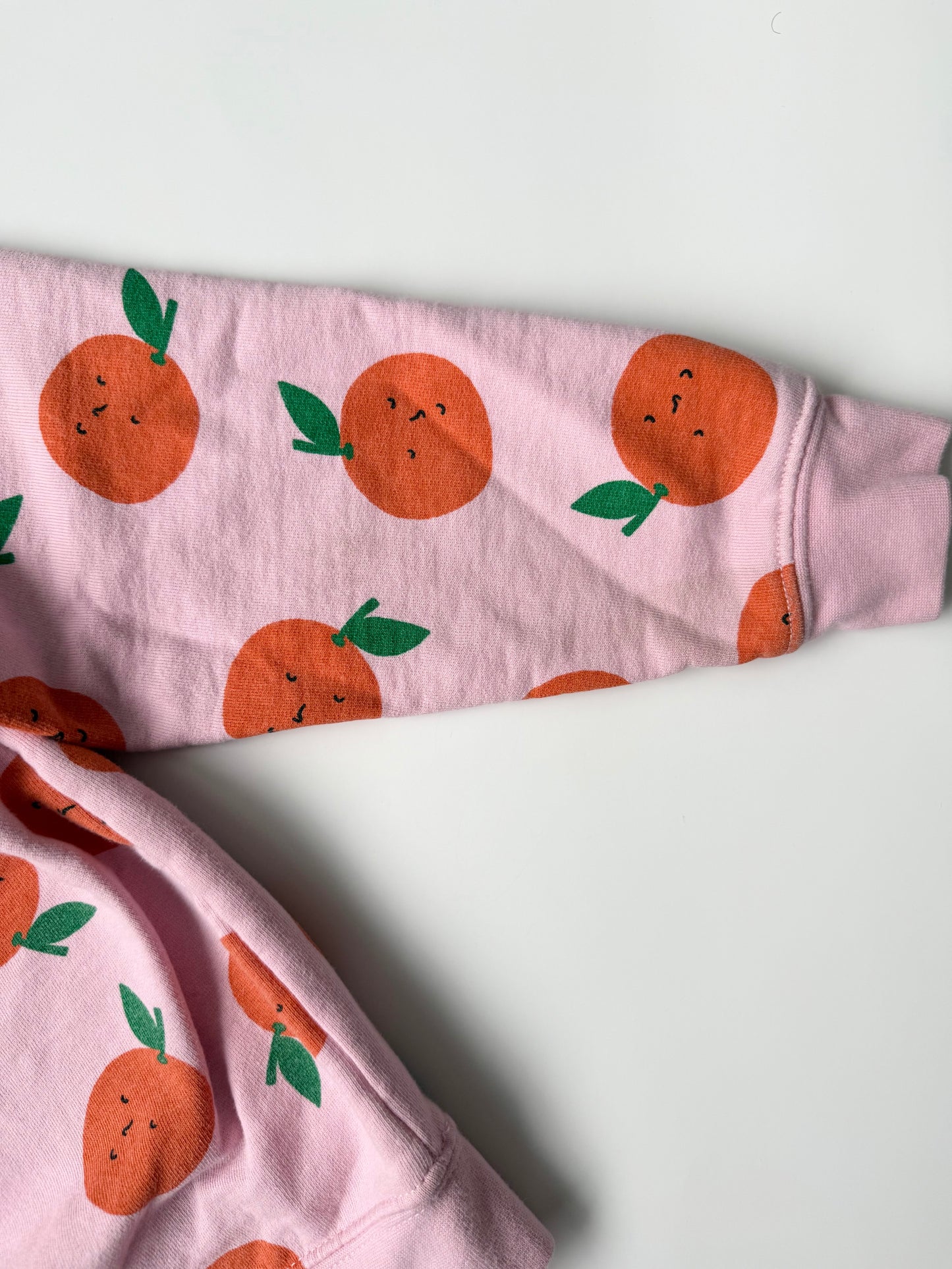 Hanna Andersson Pink Oranges Sweater (5 Years)