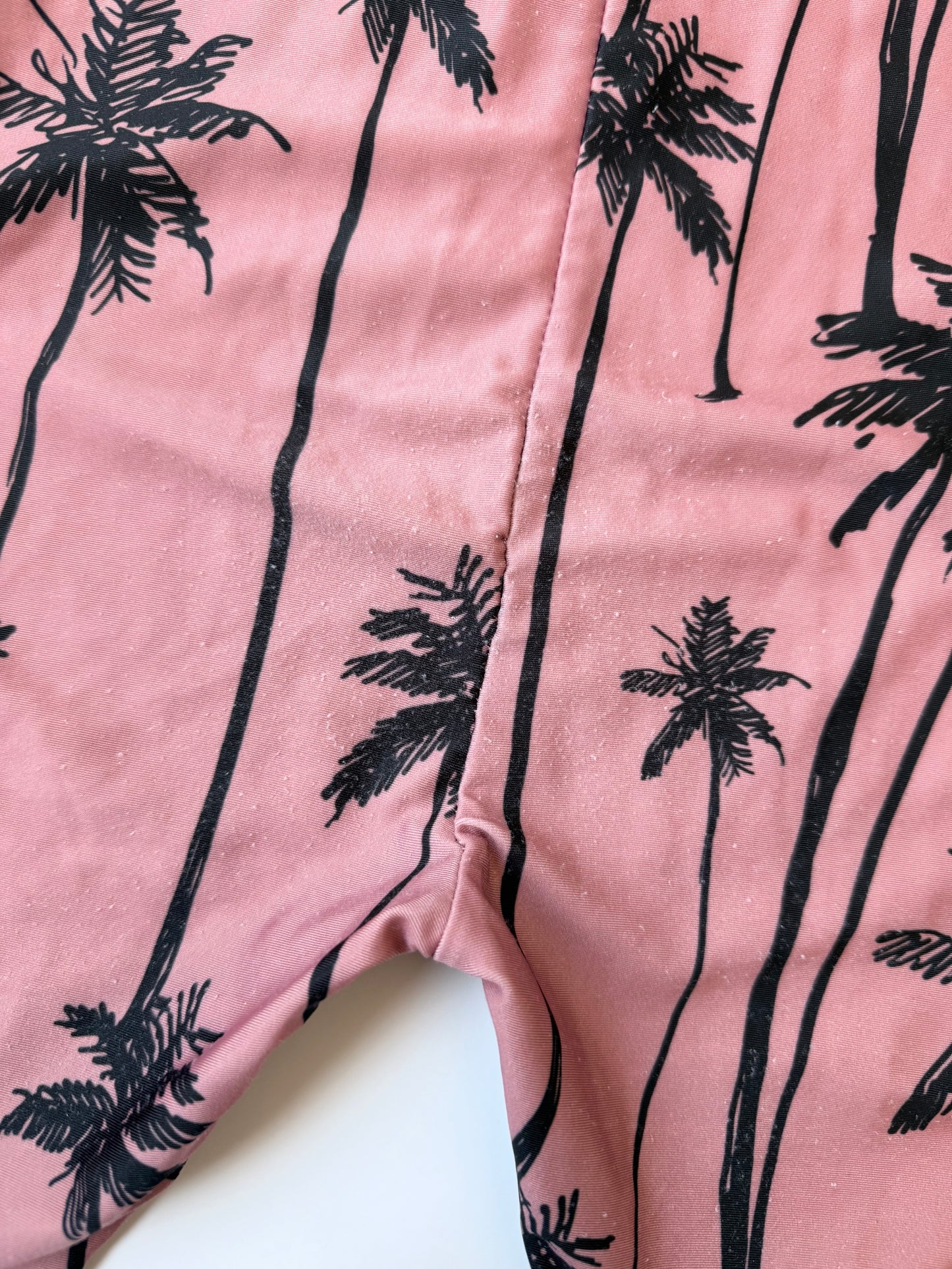 Honeysuckle Swim Palm Trees Full Coverage Sunsuit (18-24 Months)