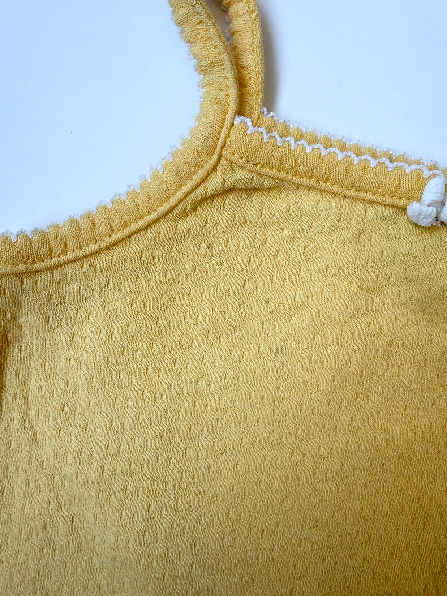 Rabbit + Bear Yellow Suns Tank Top Bodysuit Bundle (6-9 Months)