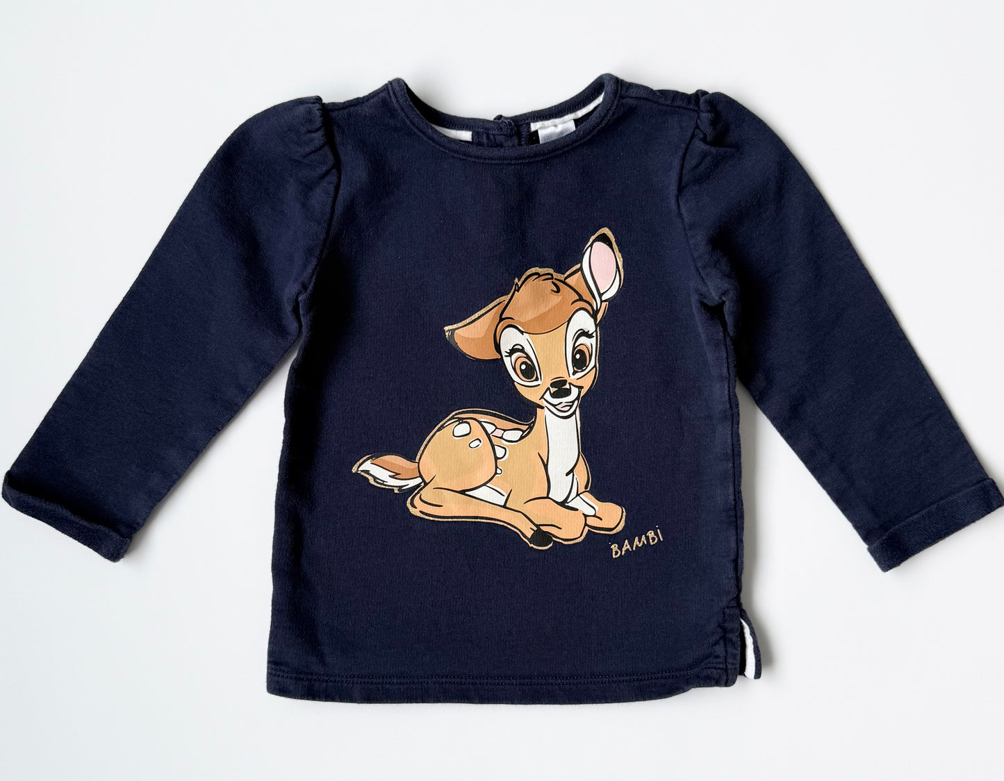 Disney Baby Navy Bambi Sweater (9-12 Months)