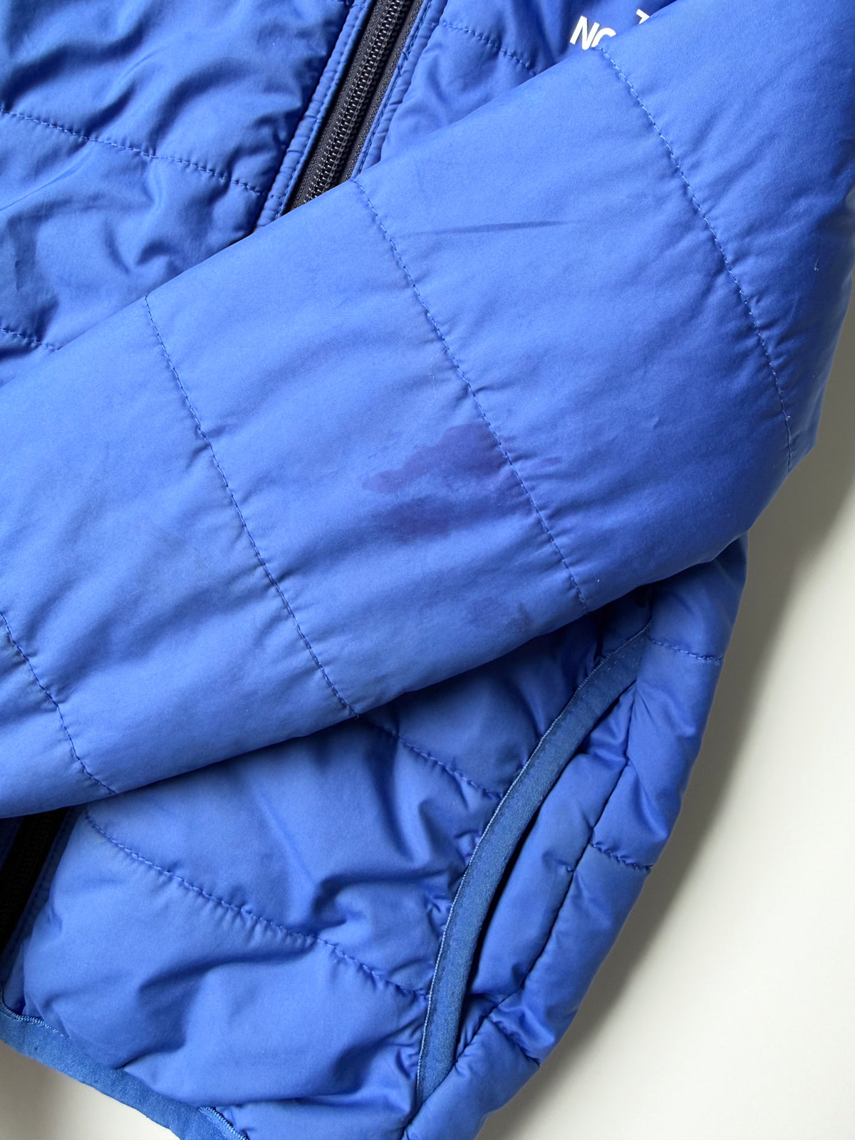 The North Face Perrito Blue Skiers Puff Jacket (3T)