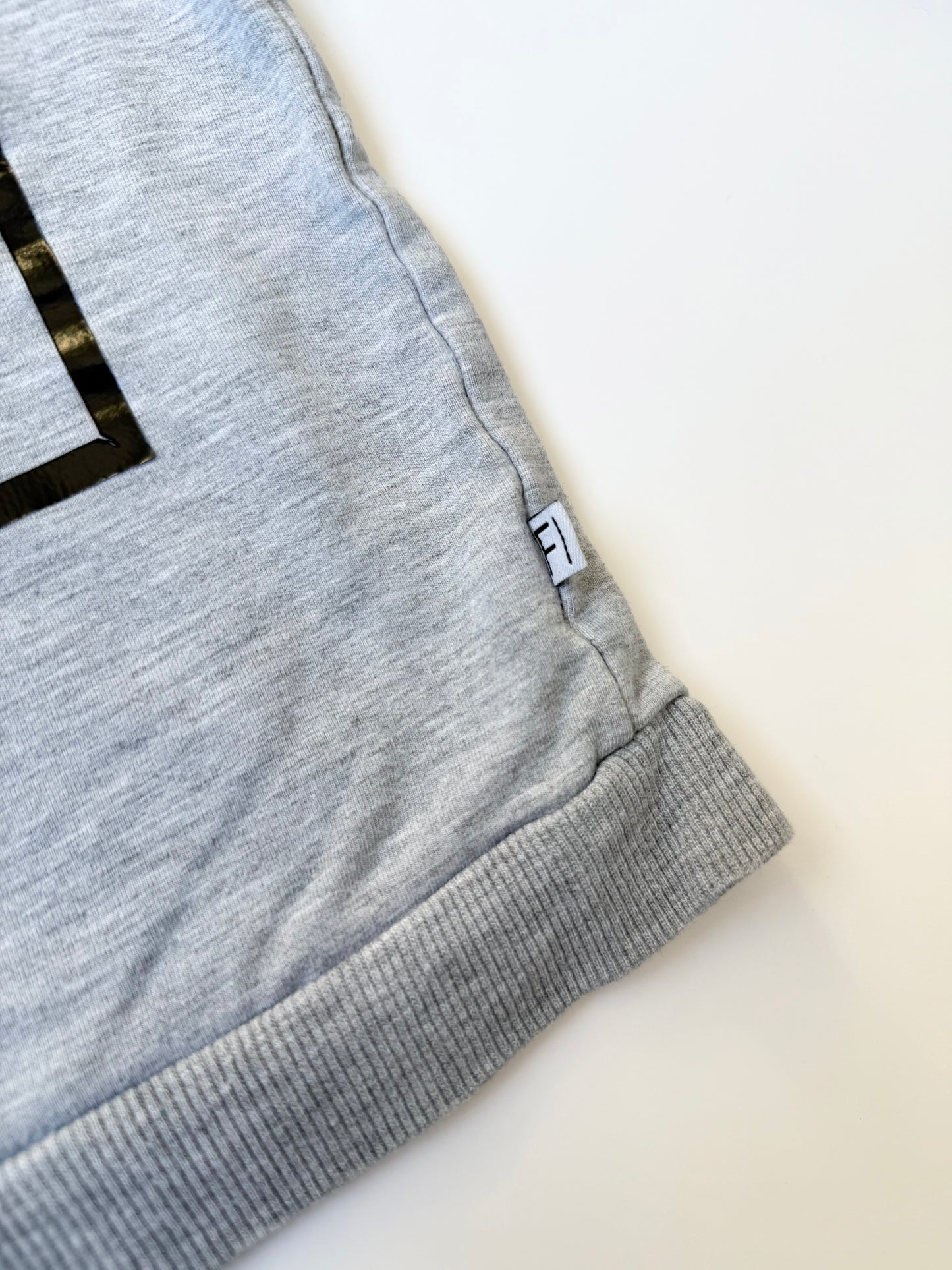 MI & FI Grey “Boss Babe” Pullover (6-12 Months)