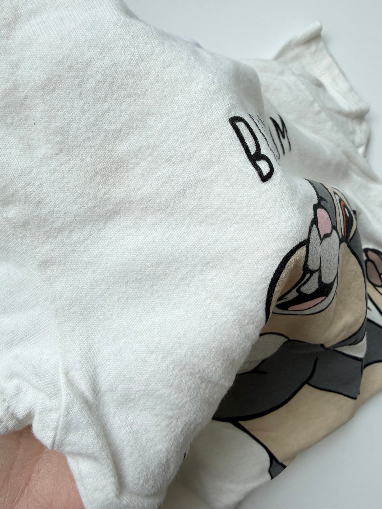 Zara x Disney White Thumper “Boum Boum”T-Shirt (3-6 Months)