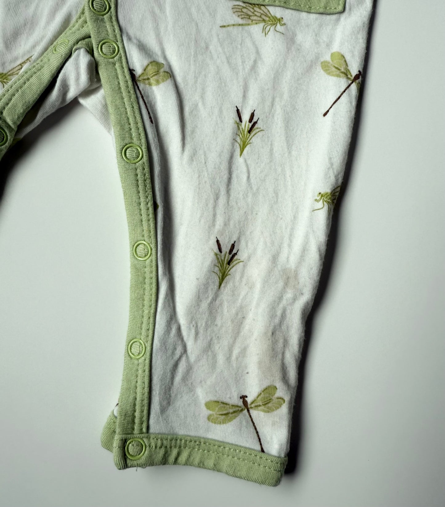 Kyte Dragonfly Sleeveless Snap Romper (3-6 Months)