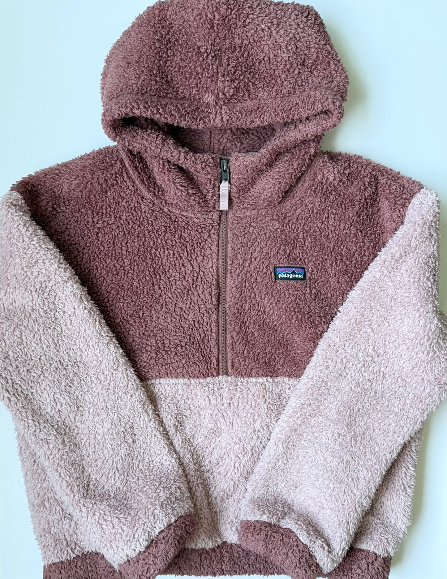 Patagonia Girls Los Gatos Fleece Hoody in Mauve (14 Years - XL)