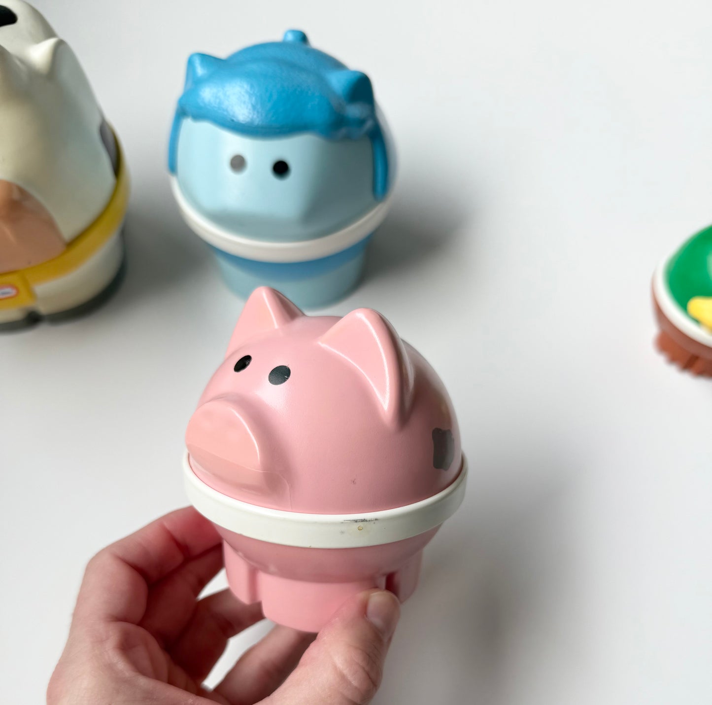 Vintage Little Tikes Nesting Farm Animals