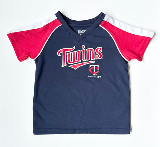 Minnesota Twins Blue & Red Baseball Jersey (3T)