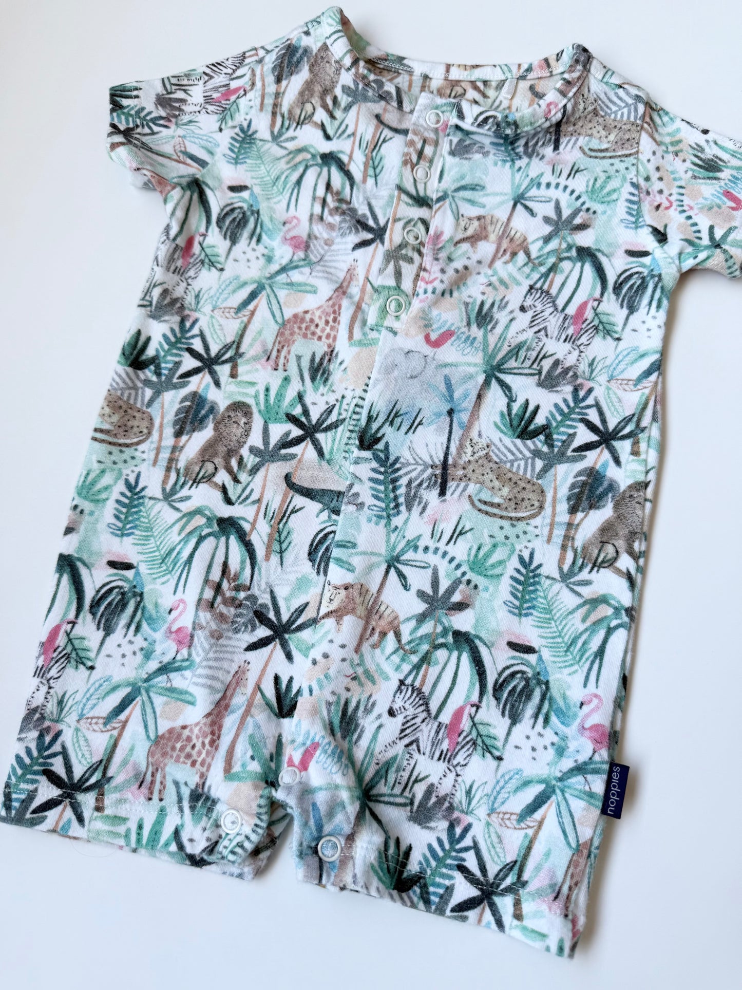 Noppies Baby Jungle Safari Romper (1-2 Months)