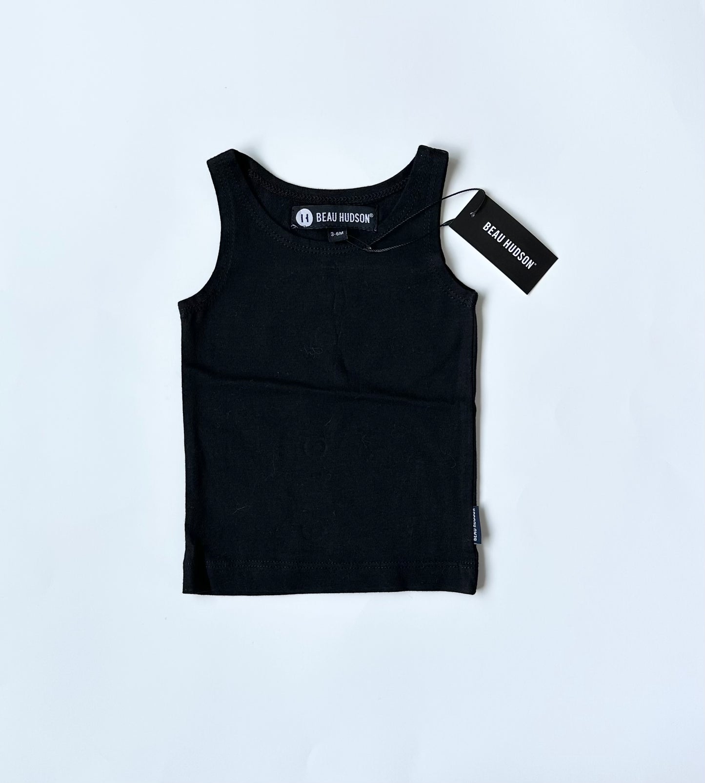 Beau Hudson Black Tank Top - New (3-6 Months)