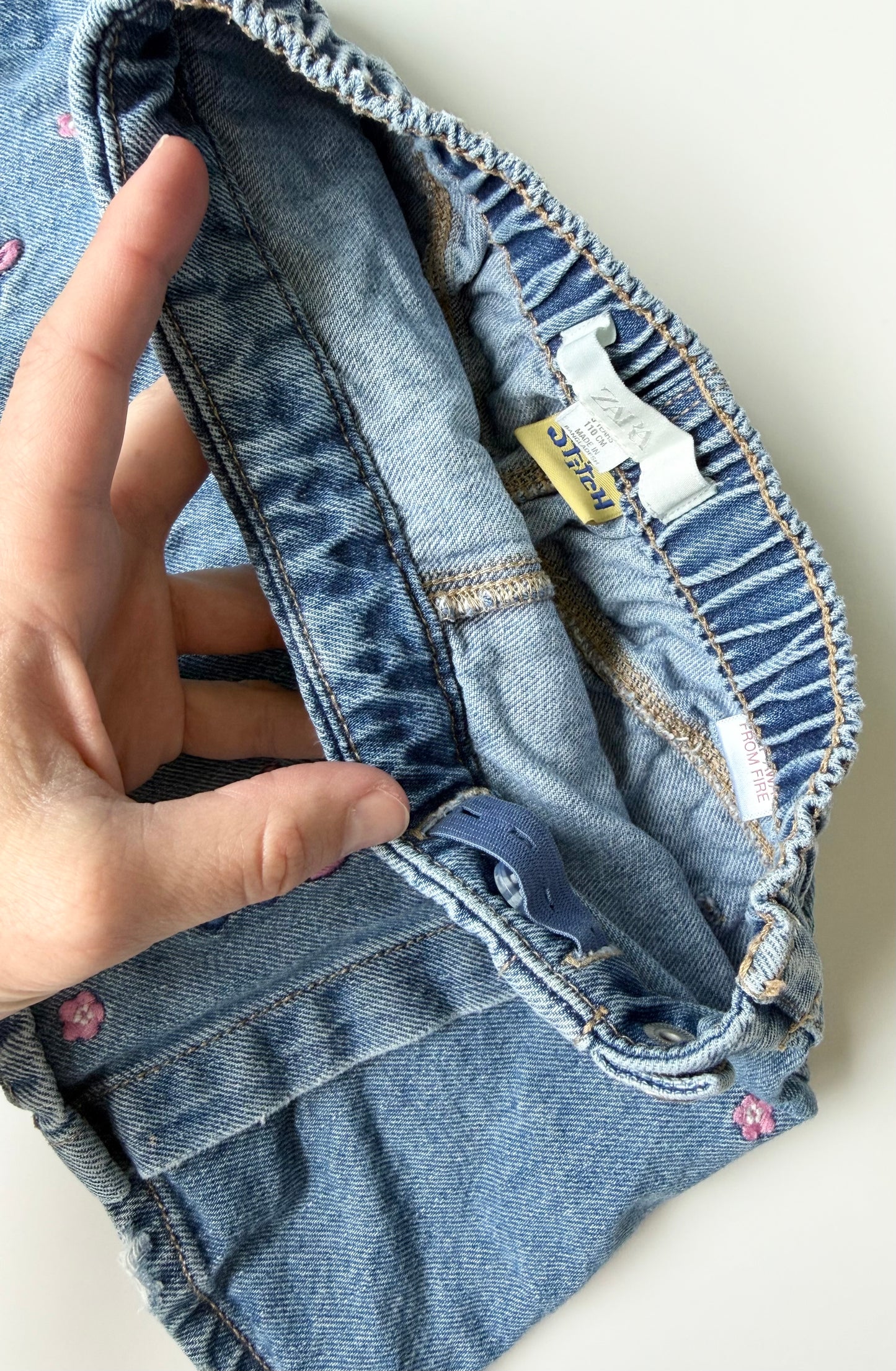 Zara x Disney Lilo & Stitch Jean Stitch Skort (5 Years)