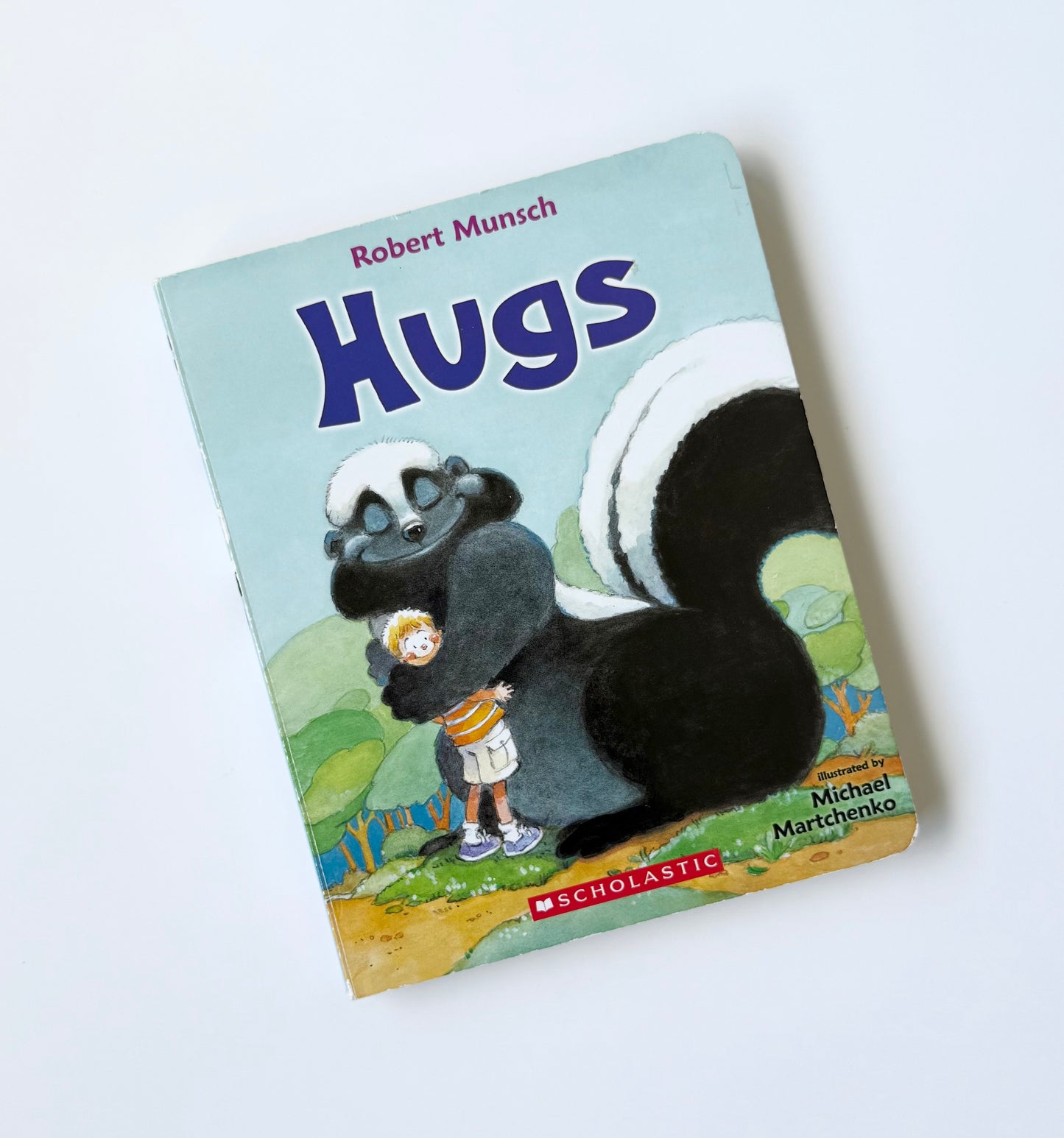 Hugs by Robert Munsch Board Book
