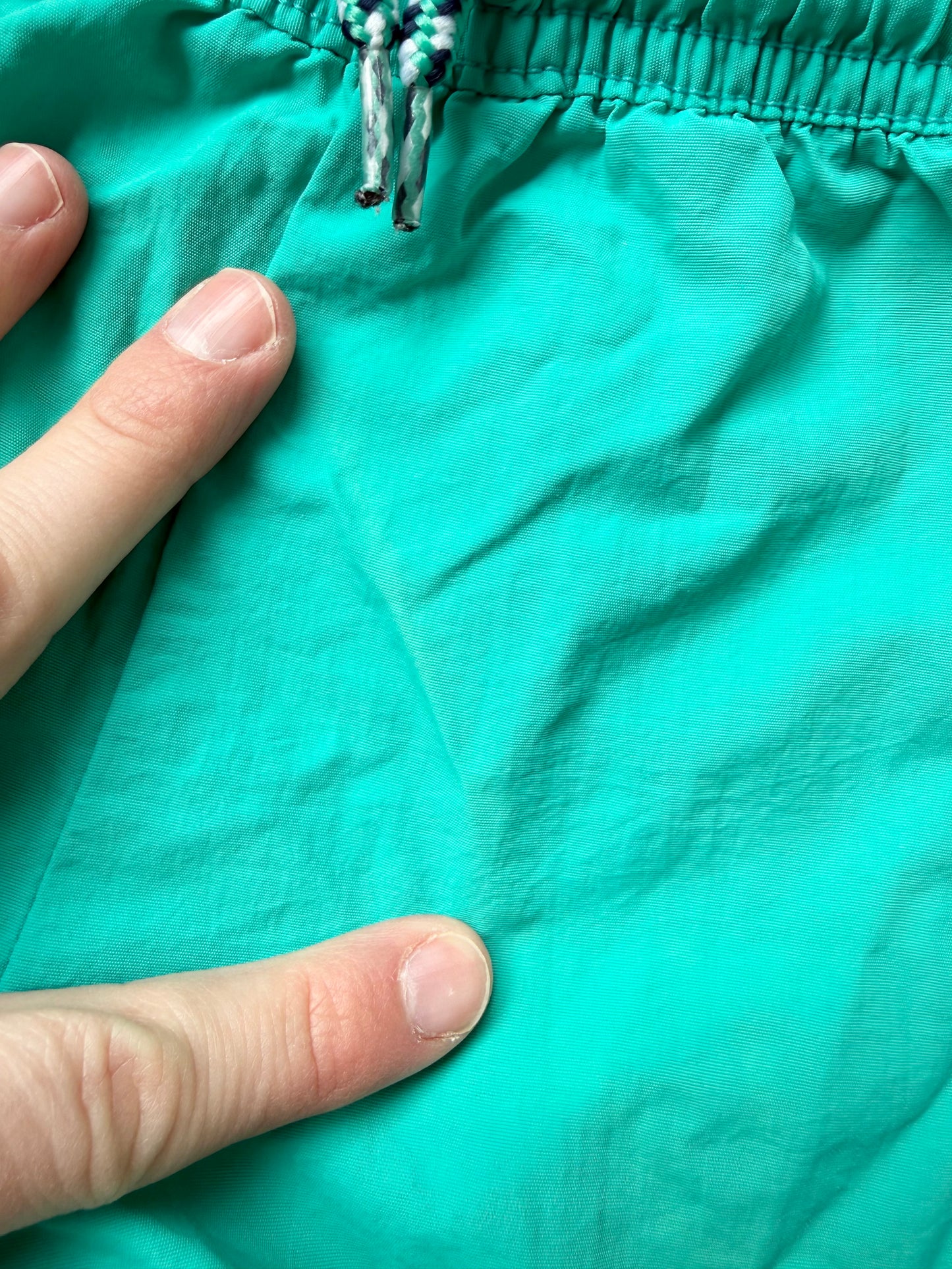 Zara Turquoise Shark Swim Trunks (3/4 Years)