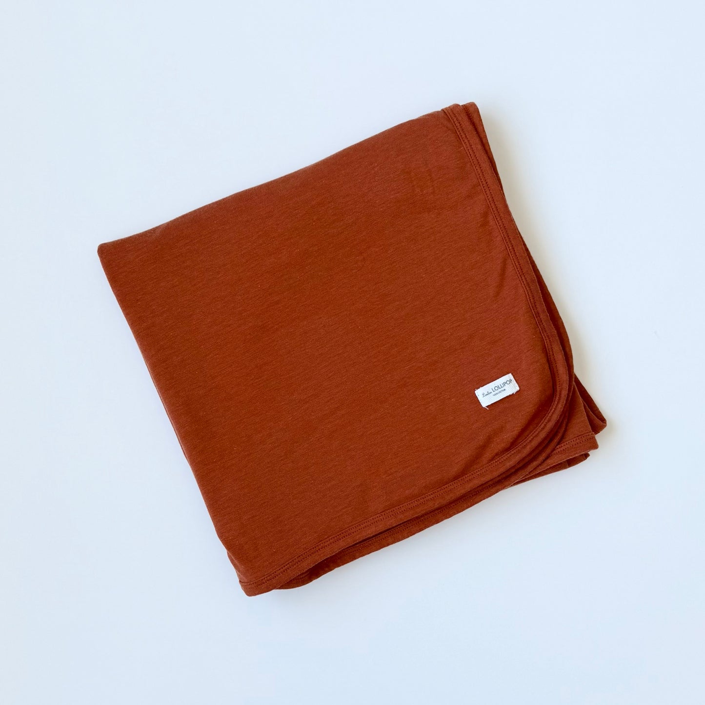 Loulou Lollipop Stretch Knit Swaddle Blanket in Umbra