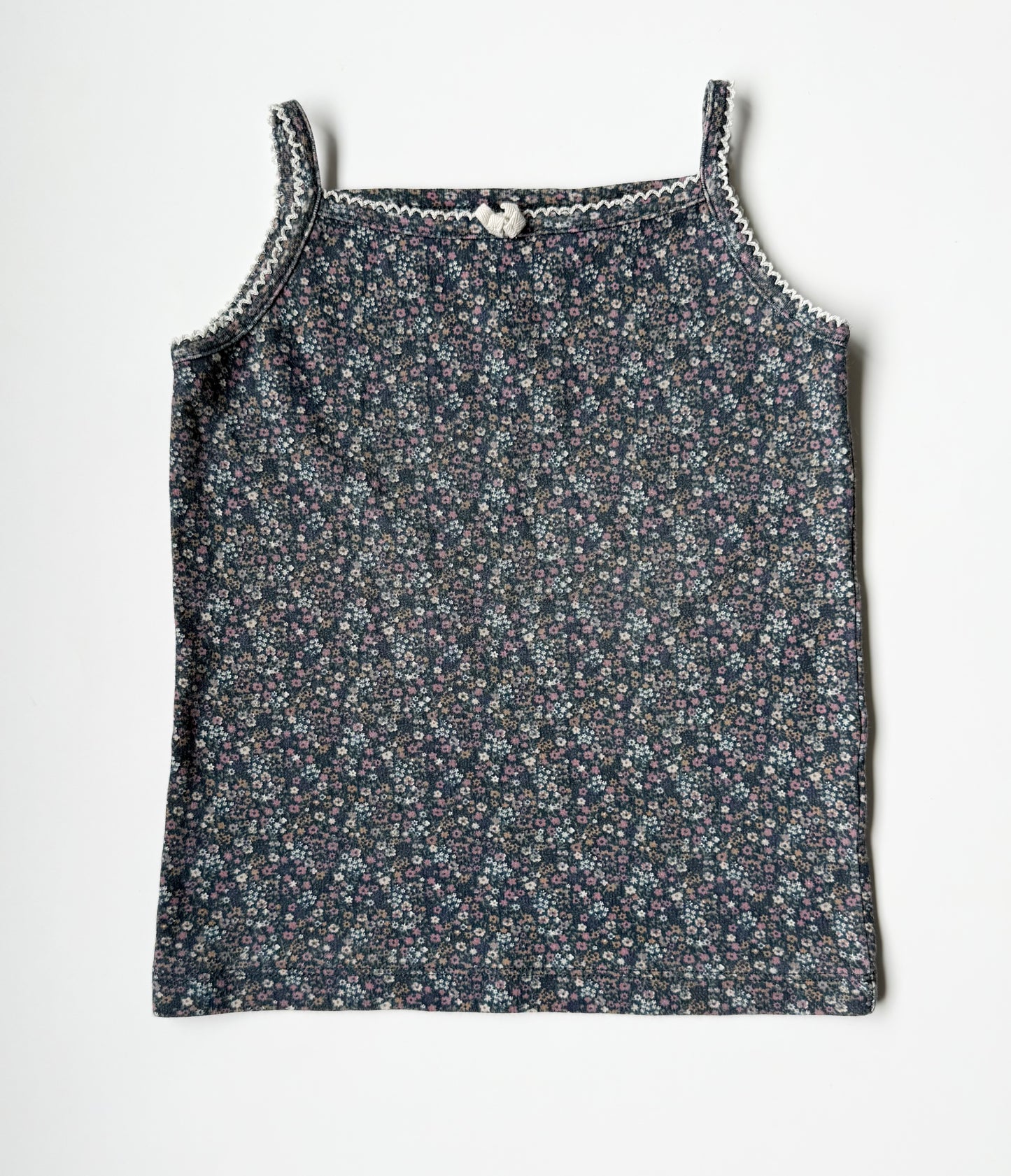 Jamie Kay Dark Navy Floral Tank Top (6 Years)